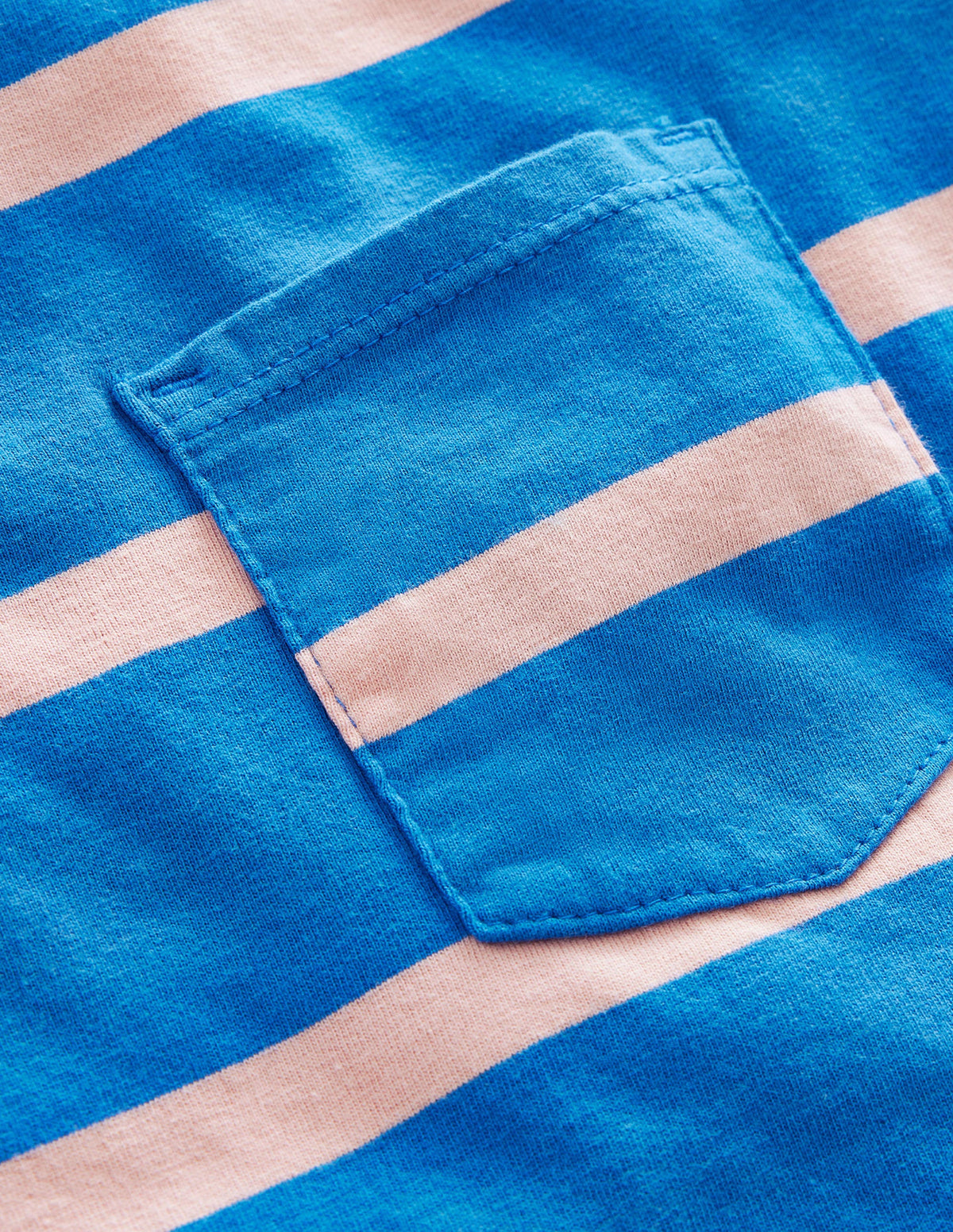 Relaxed T-shirt-Provence Blue/Pink - Image 3