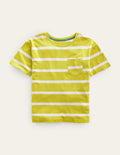 Relaxed T-shirt-Gooseberry Yellow/Vanilla Pod
