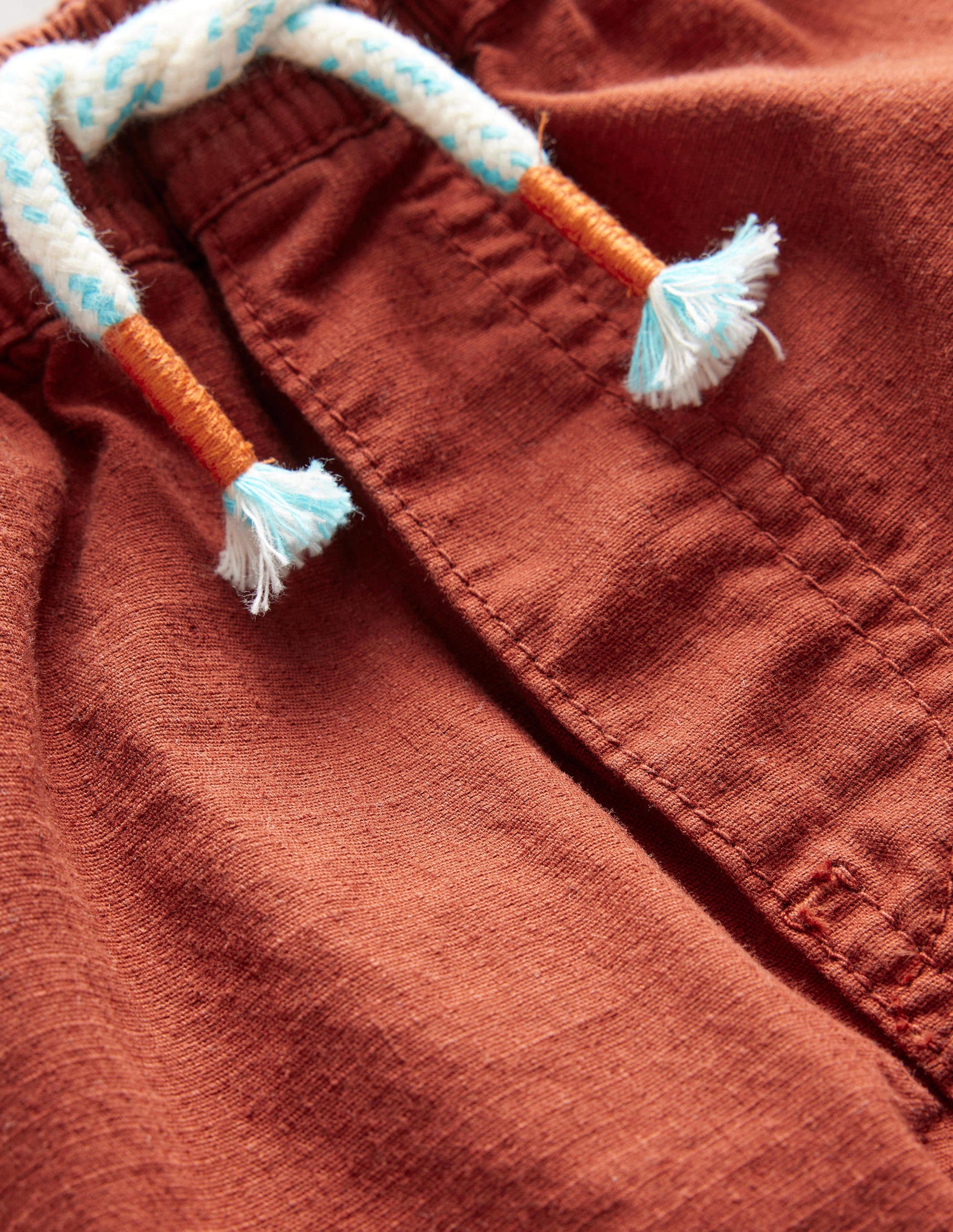 Cargo Pull-on Trousers-Roasted Chestnut-3