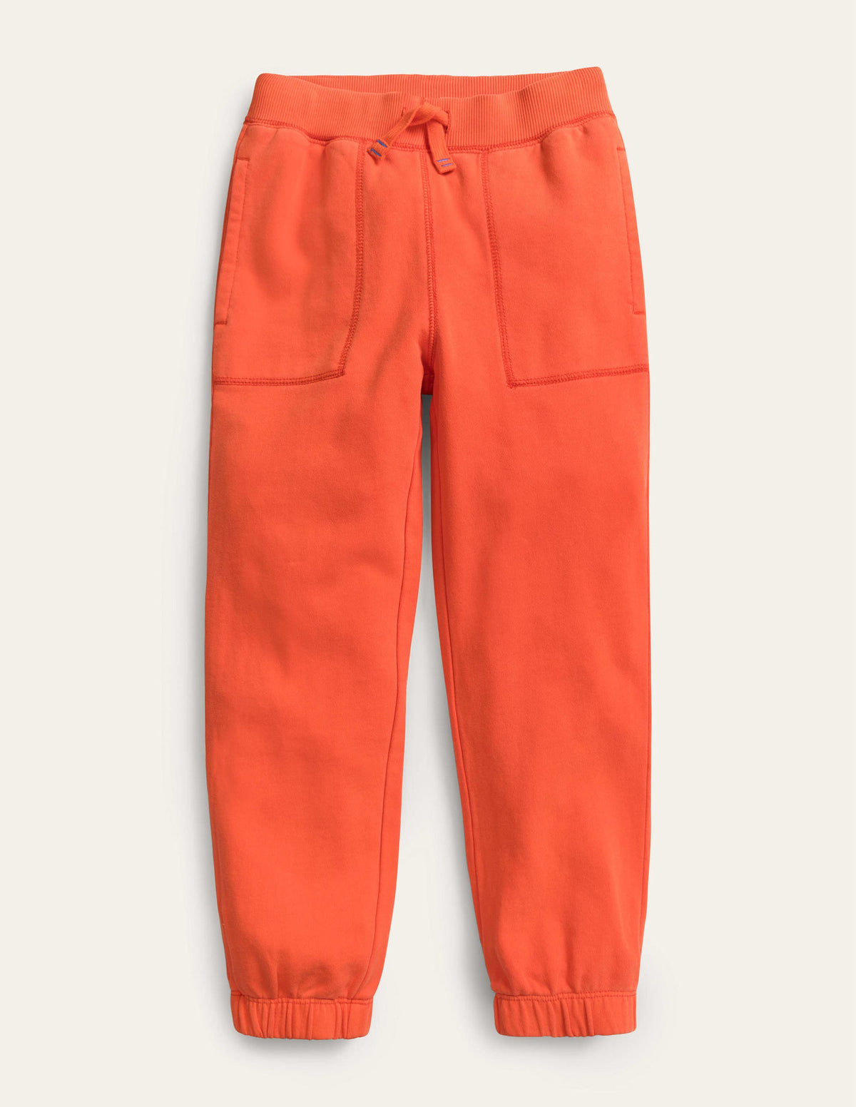 Garment Dye Track Joggers-Mandarin Orange - Image 1