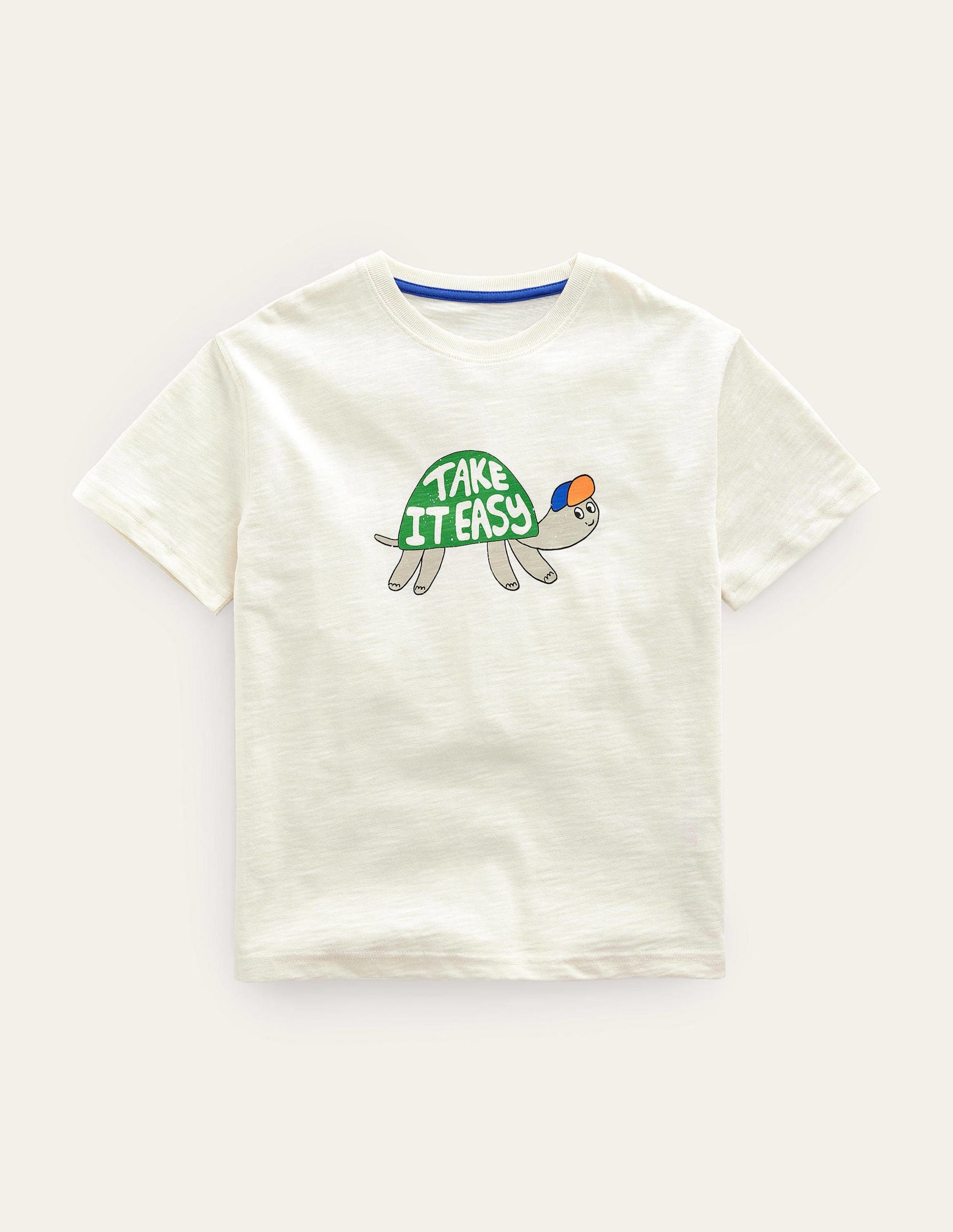 Printed Humour T-shirt-Vanilla Pod Turtle-1