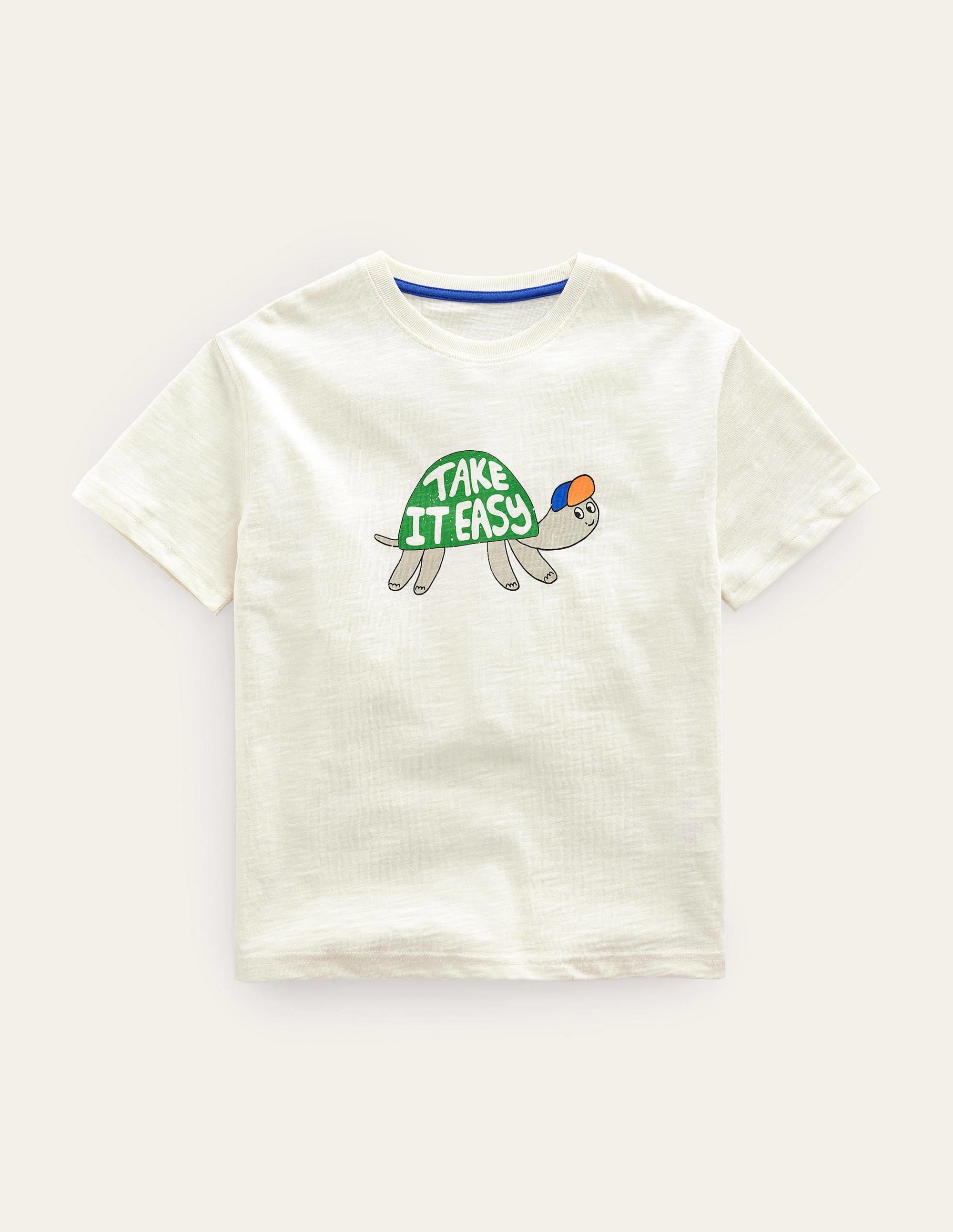 Printed Humour T-shirt-Vanilla Pod Turtle - Image 1