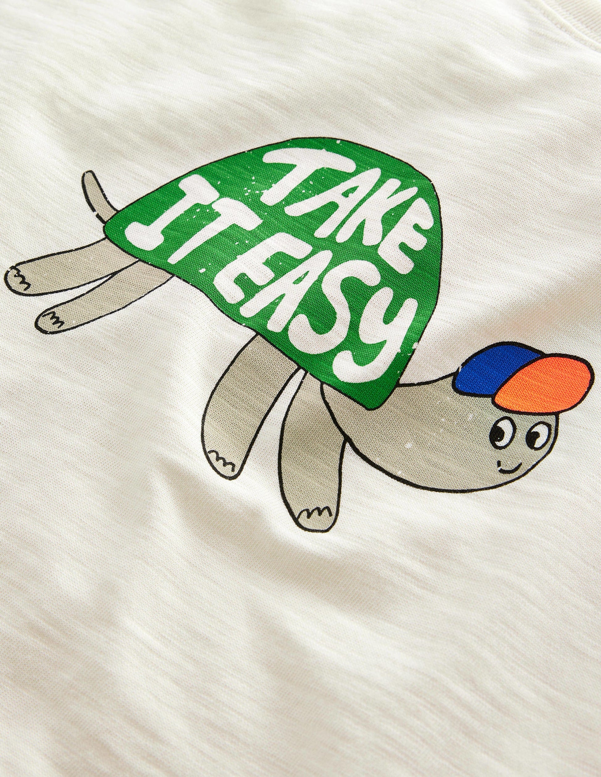 Printed Humour T-shirt-Vanilla Pod Turtle-3
