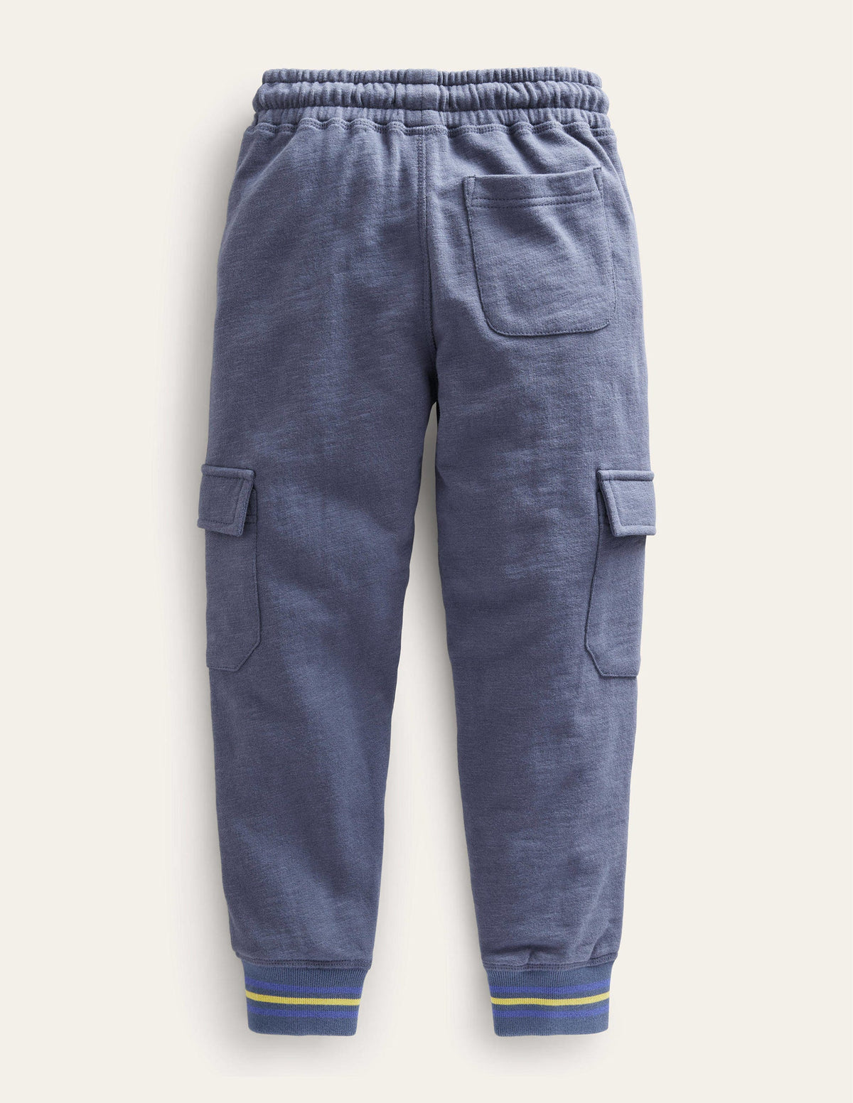 Slub Cargo Joggers-Robot Blue - Image 2