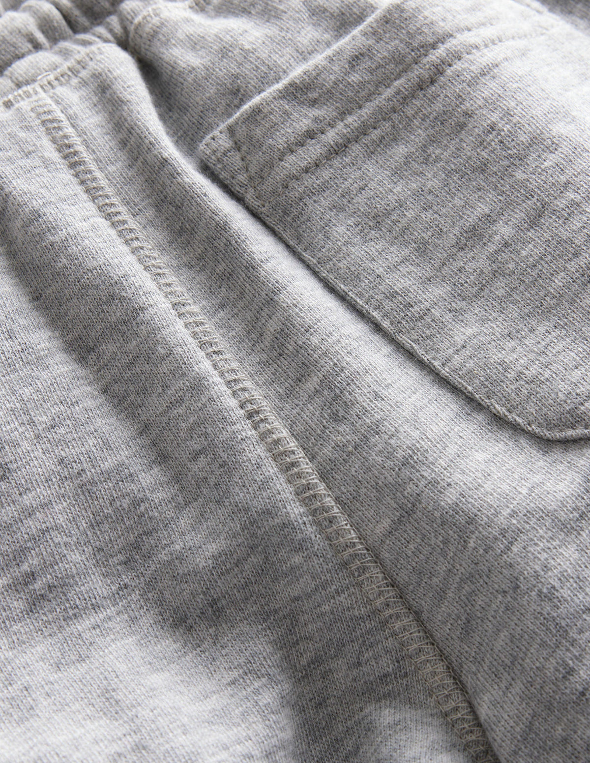 Slub Cargo Joggers-Grey Marl - Image 3