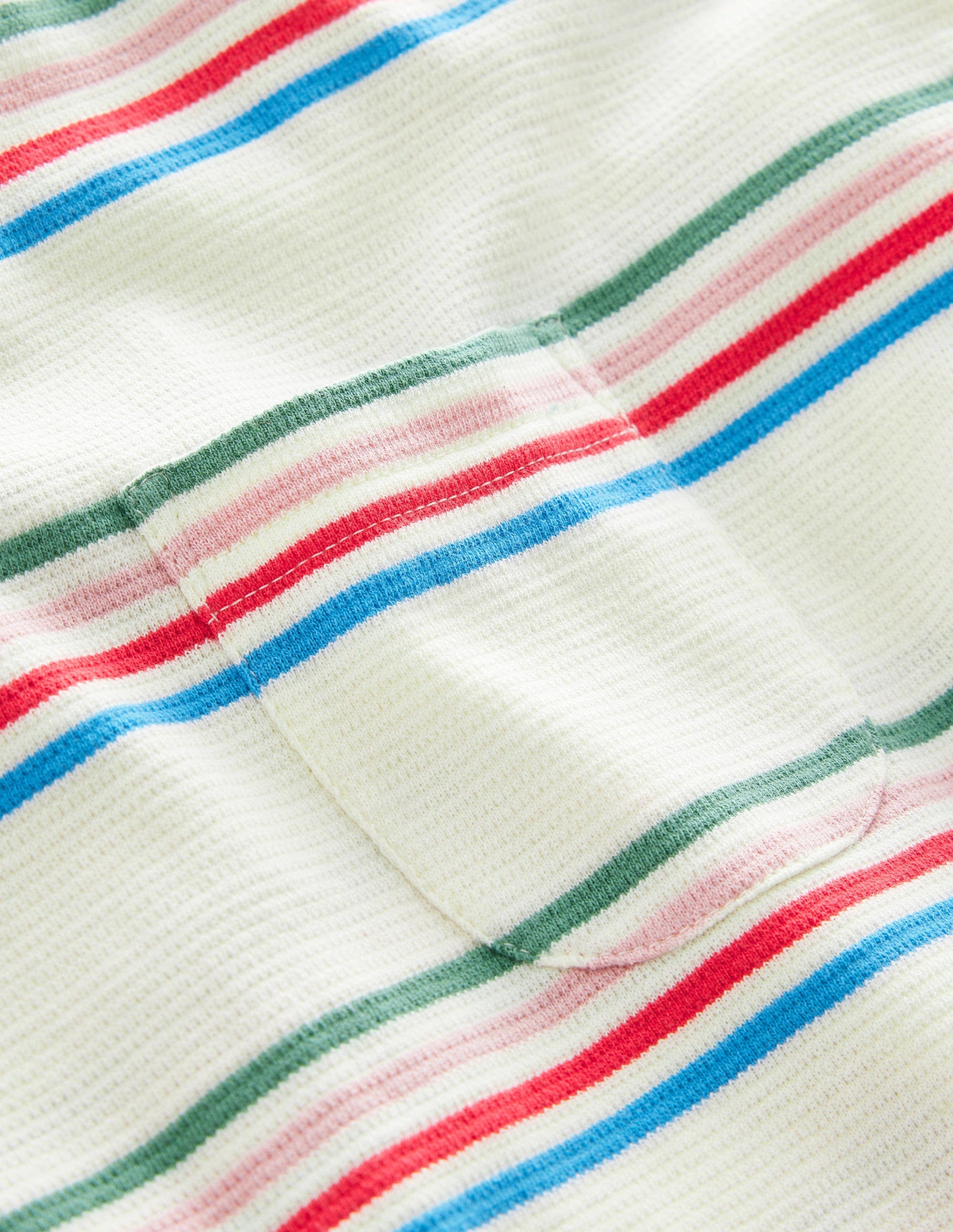 Long Sleeve Textured T-shirt-Ivory/Csarite/Surf-3
