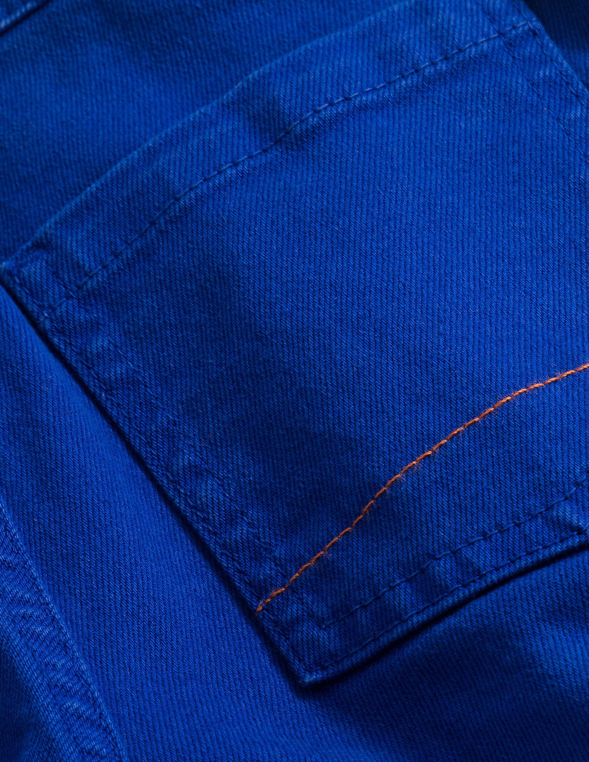Relaxed Pocket Trousers-Bluing Blue-3
