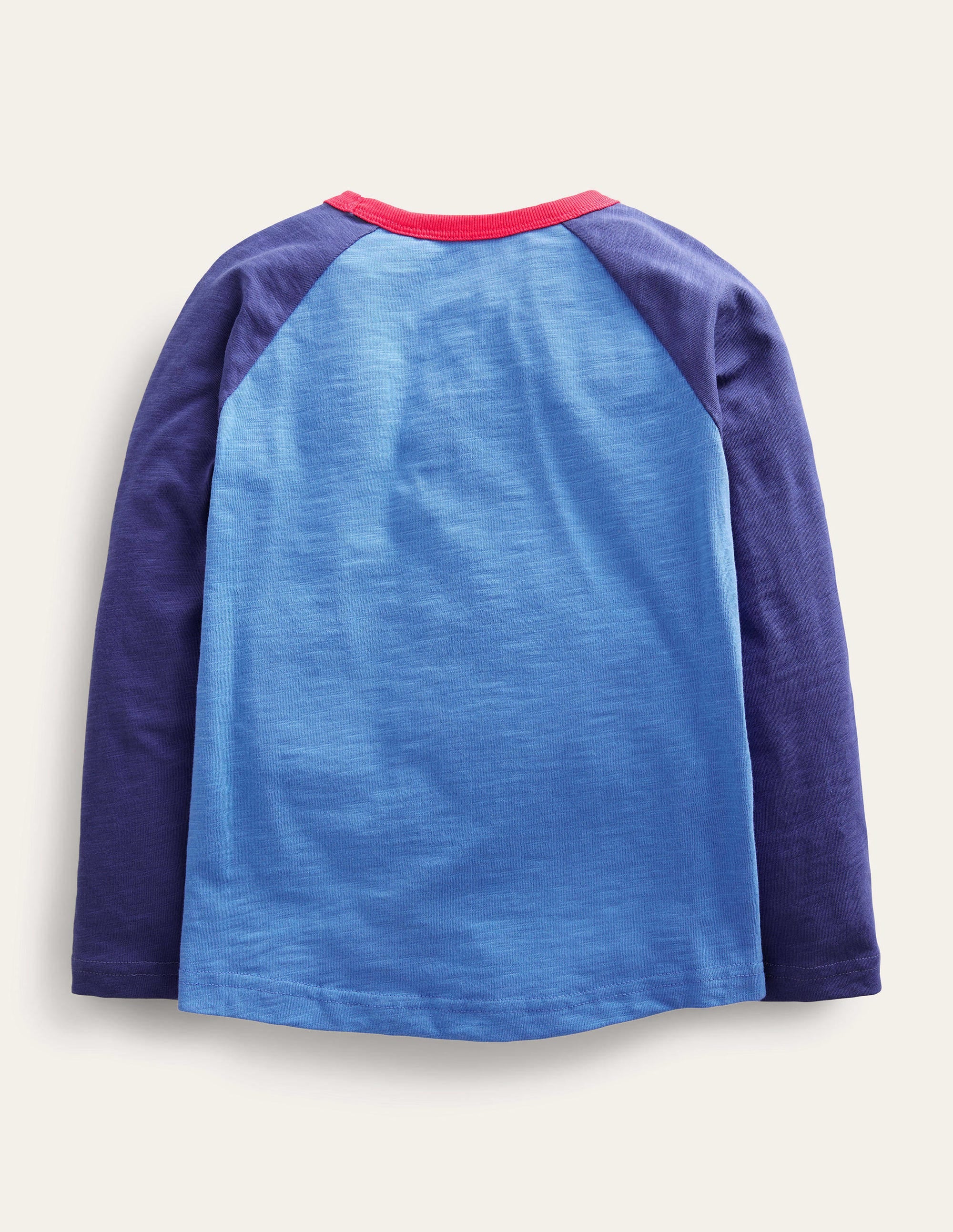 Glow Raglan T-shirt-Penzance Blue Space - Image 2