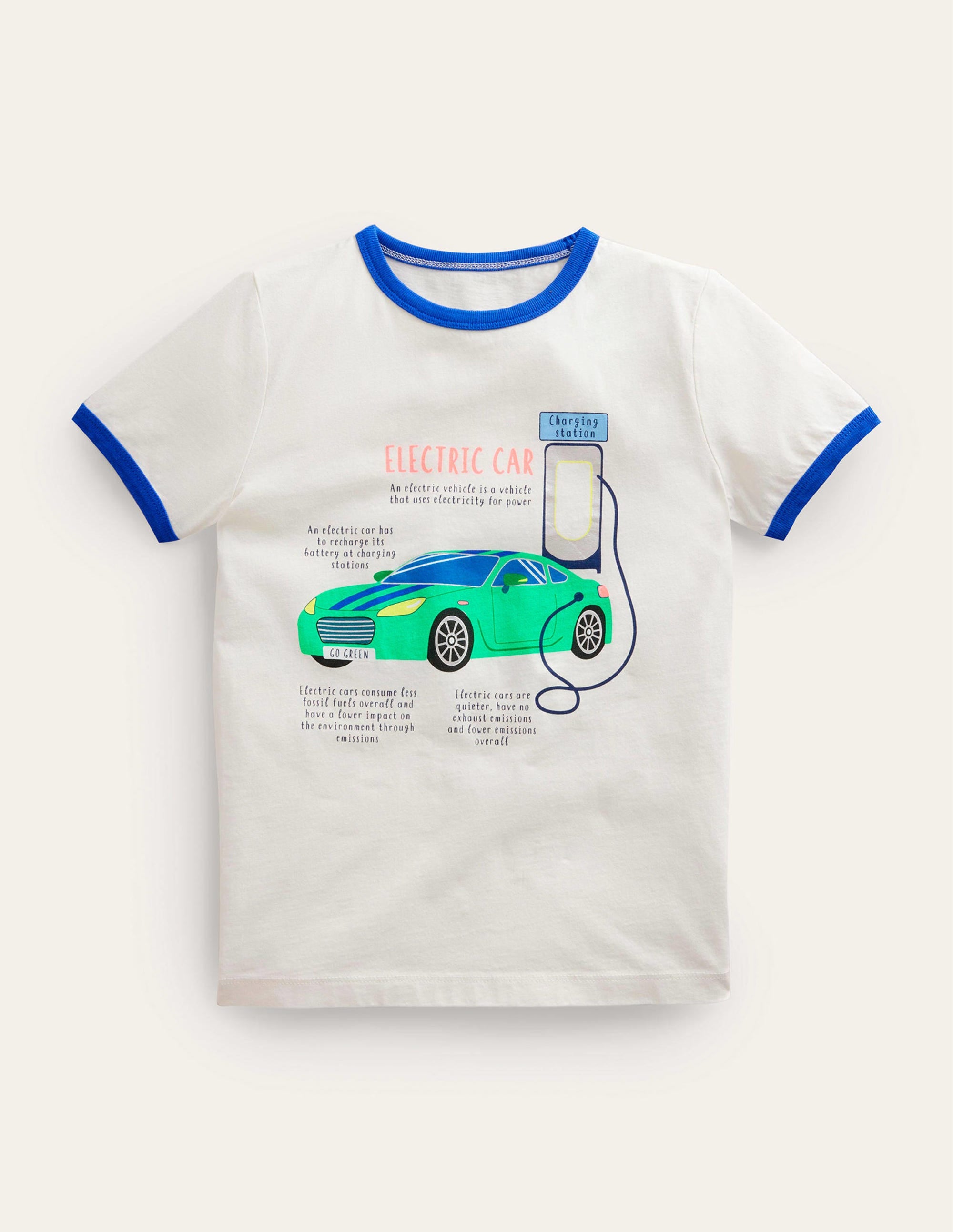 Transport Foil T-shirt-Electric Car - Image 1