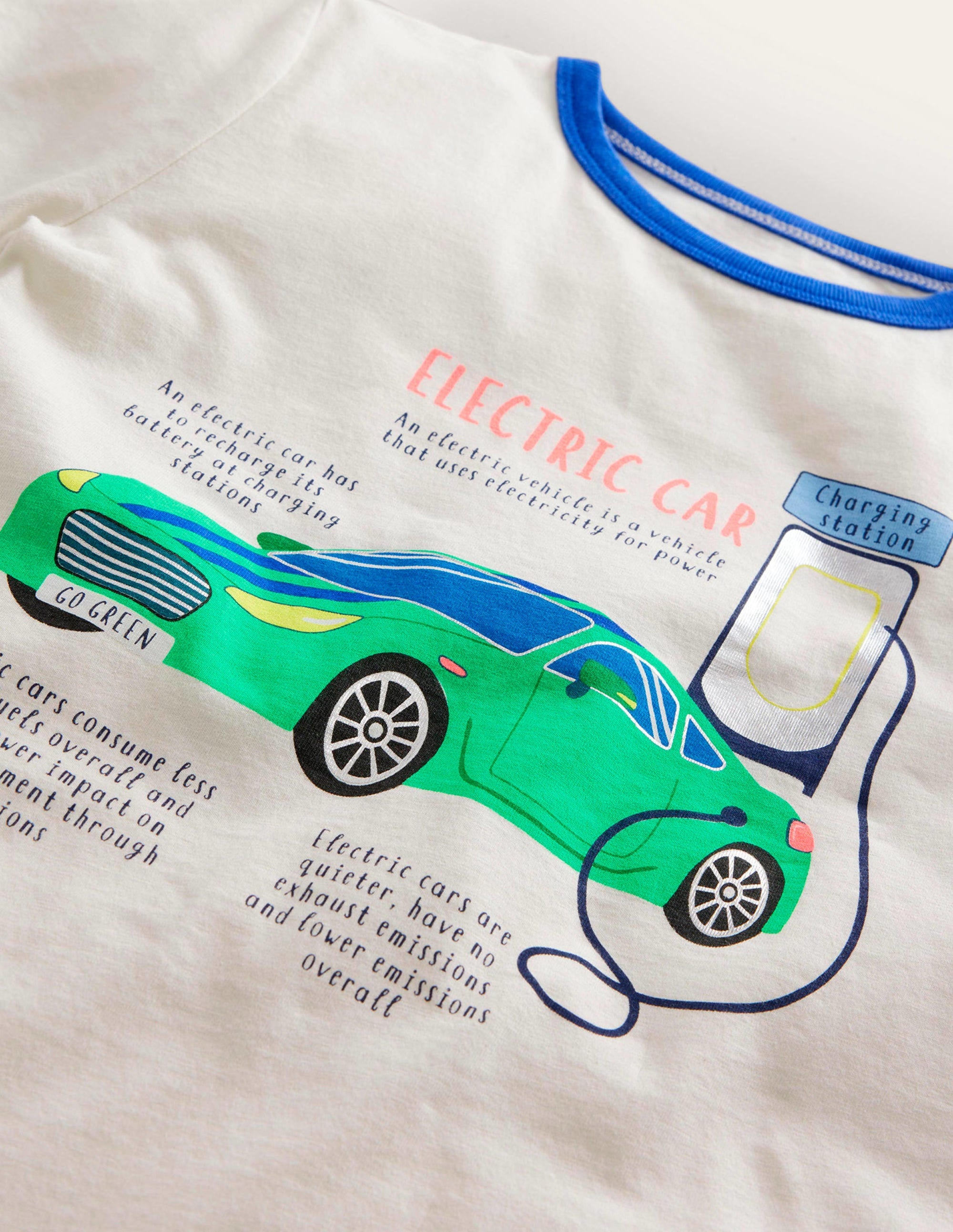 Transport Foil T-shirt-Electric Car - Image 3
