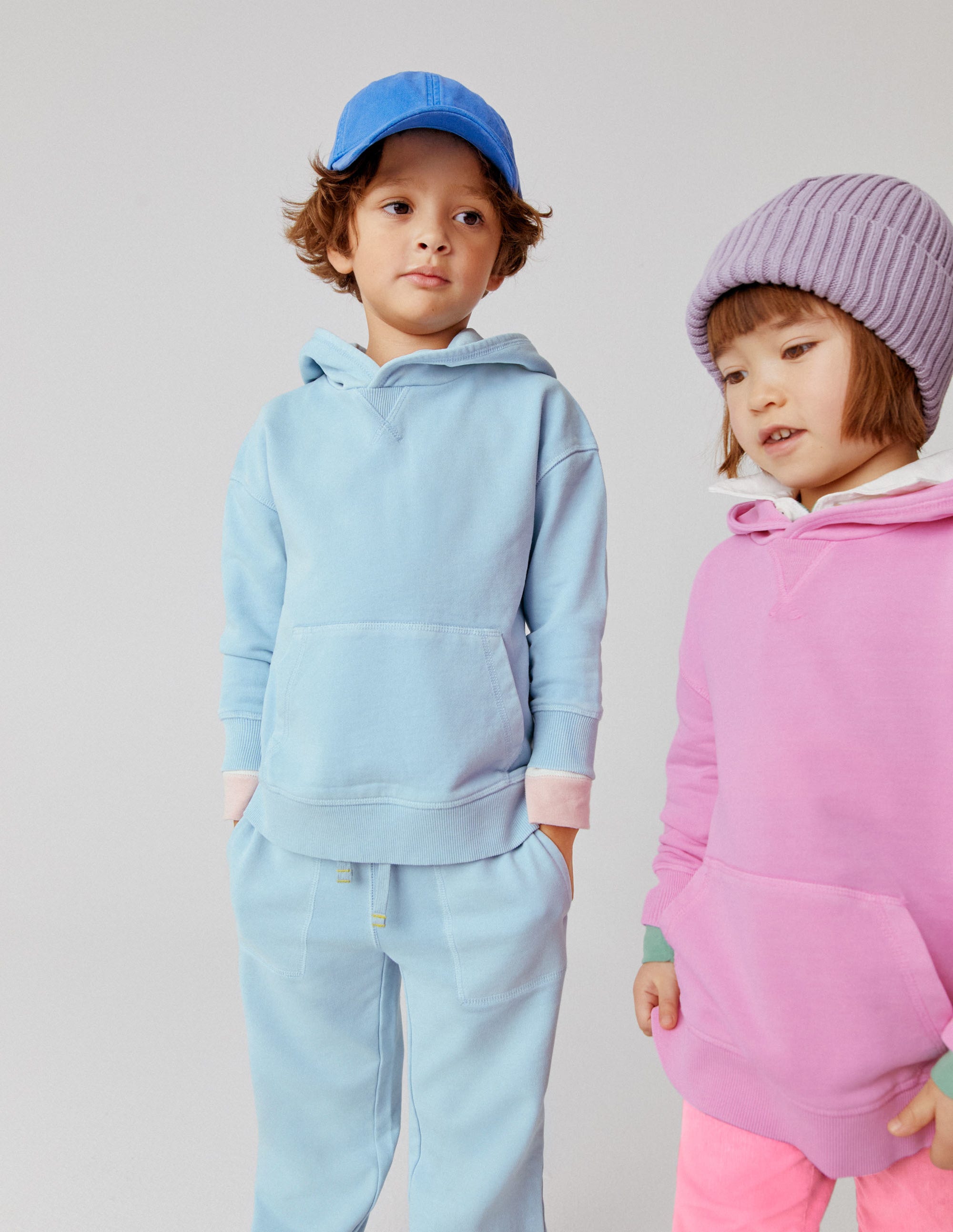 Garment Dye Hoodie-Surf Blue - Image 4