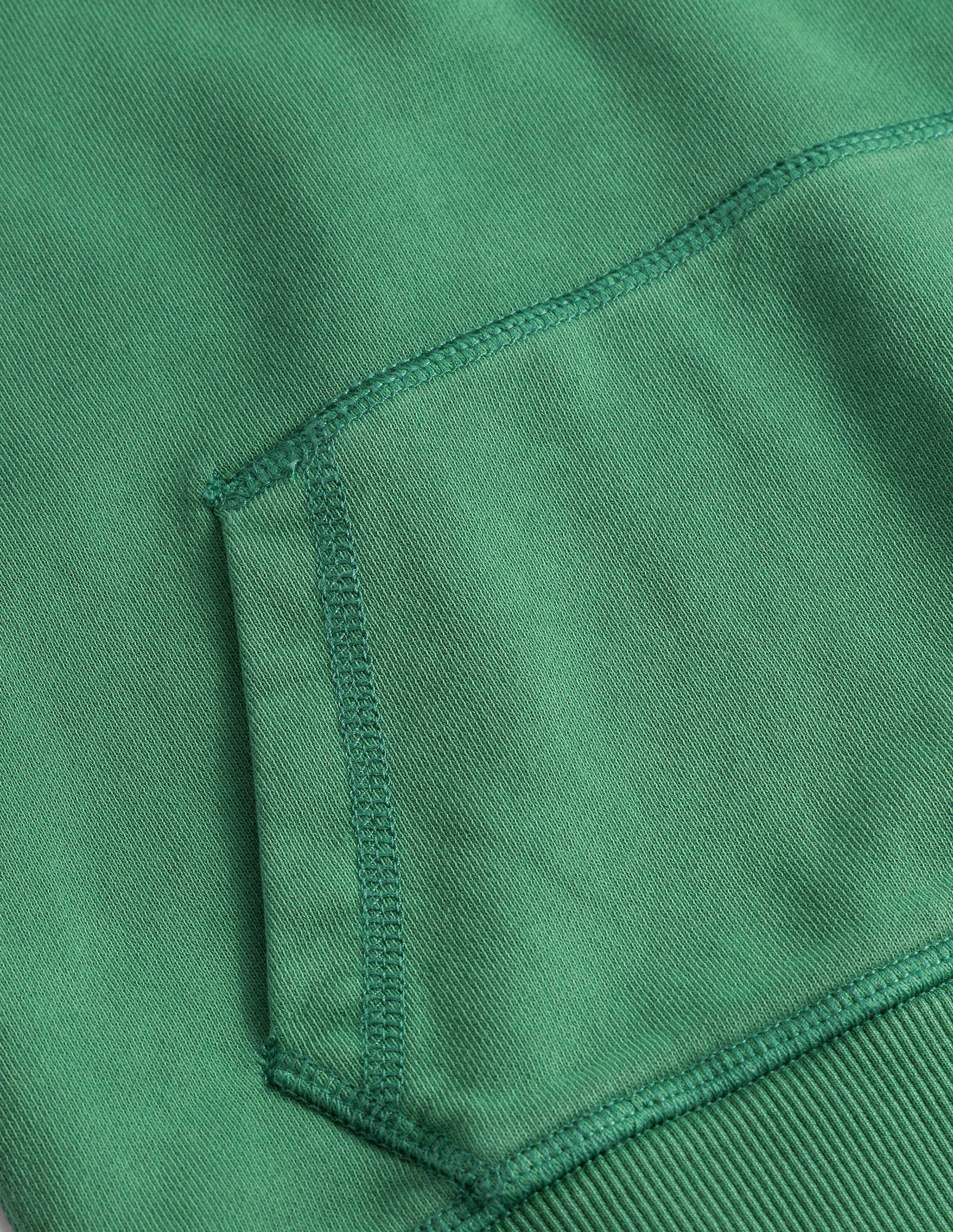 Garment Dye Hoodie-Deep Grass Green - Image 3