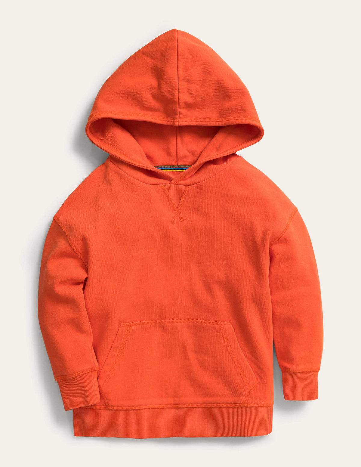 Garment Dye Hoodie-Mandarin Orange - Image 1