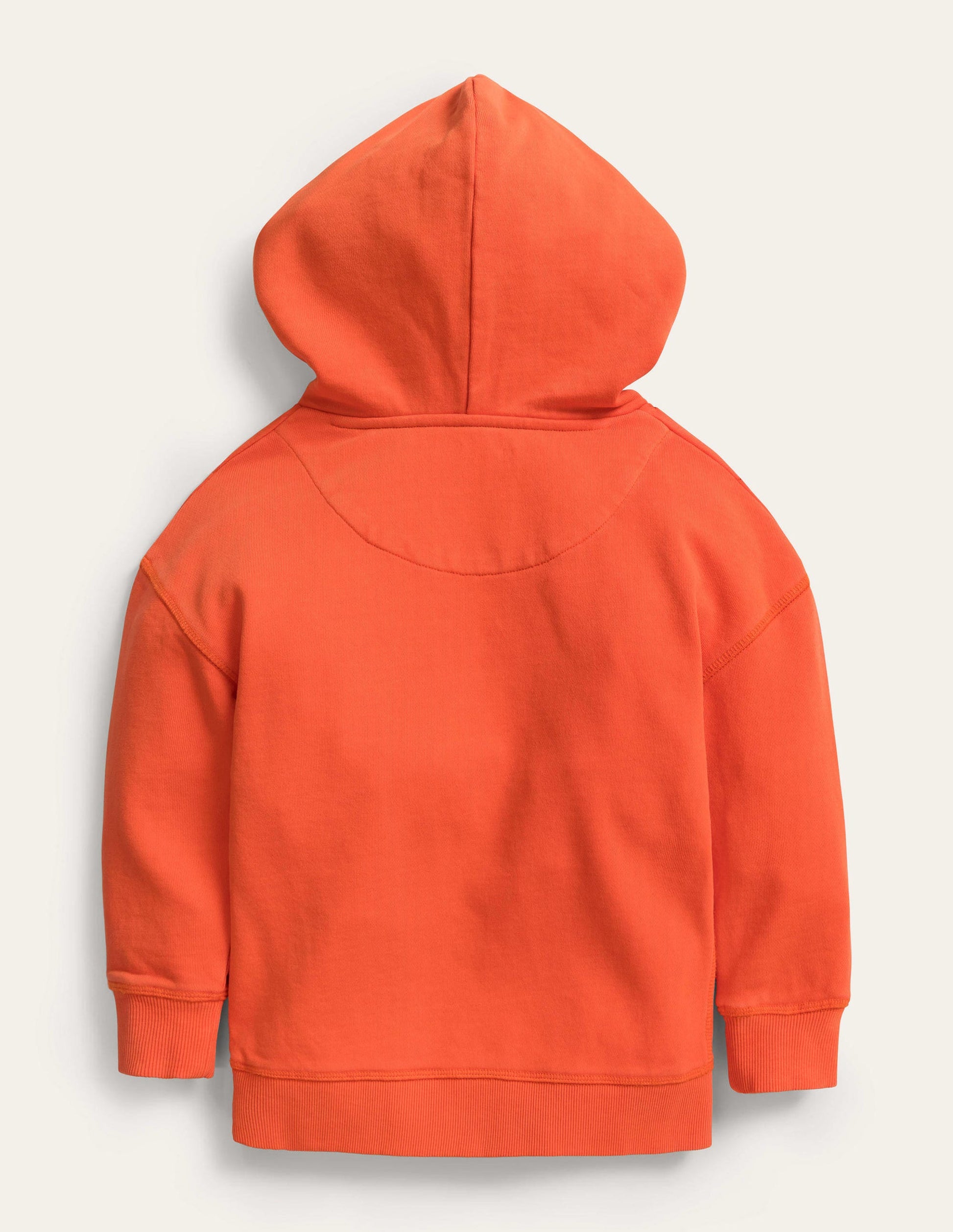 Garment Dye Hoodie-Mandarin Orange-2
