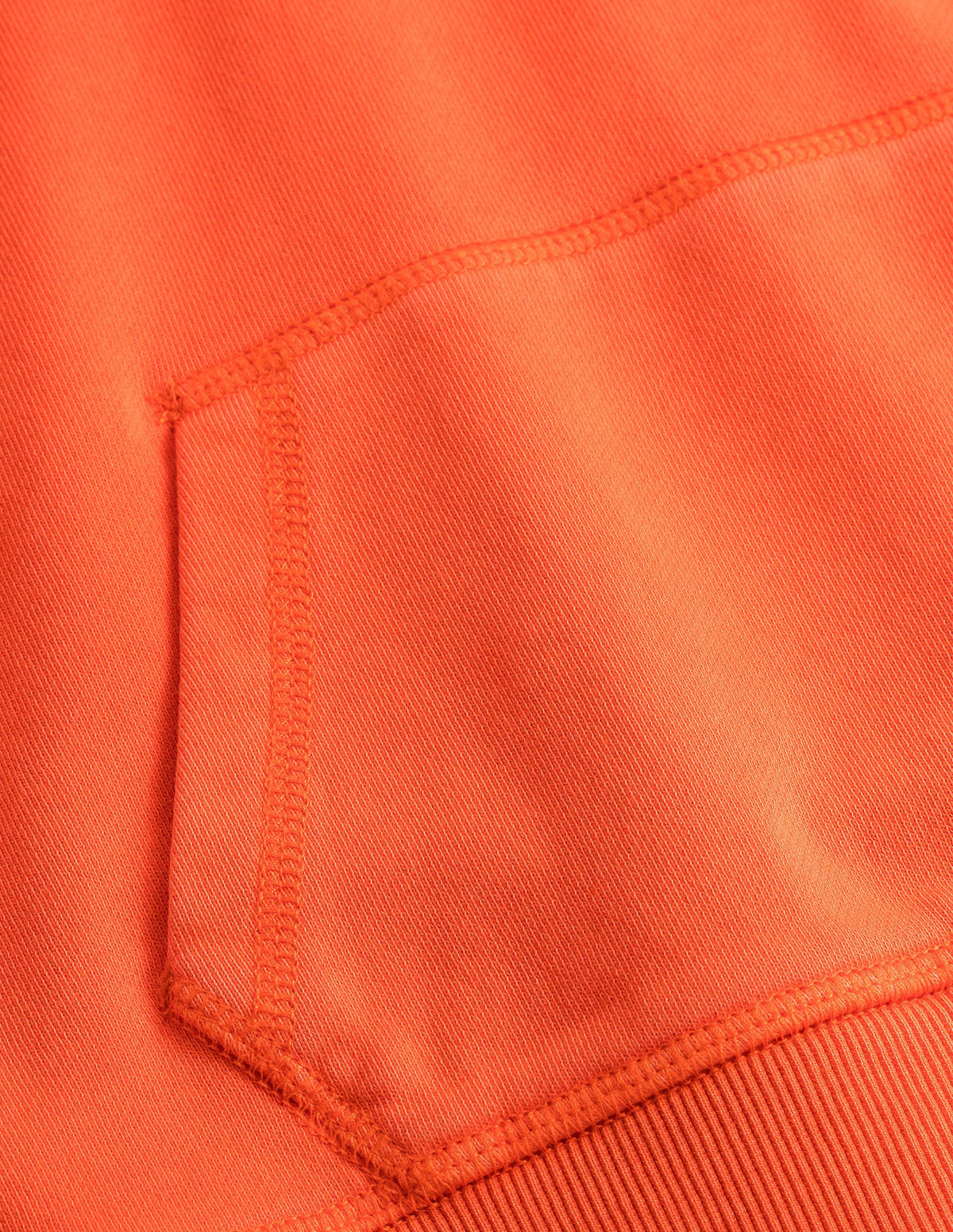 Garment Dye Hoodie-Mandarin Orange-3