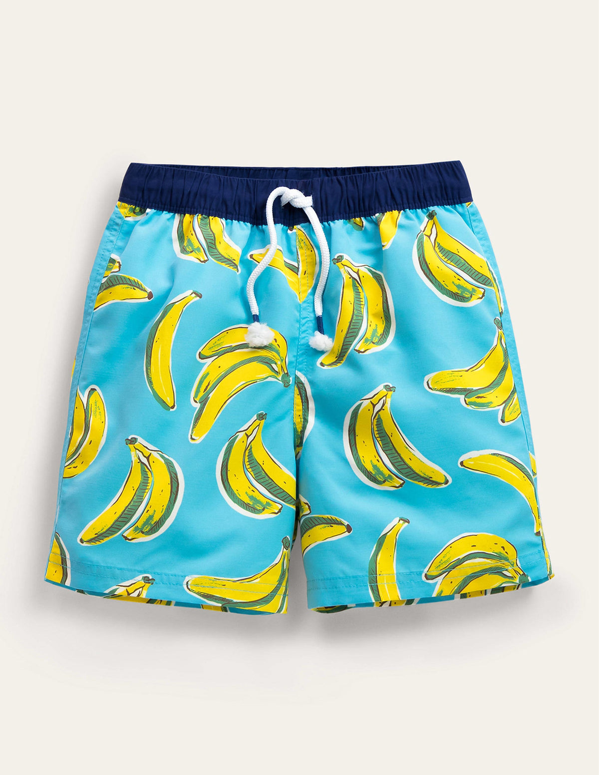 Swim Shorts-Aqua Bananas - Image 1