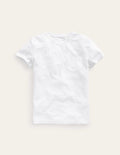 Washed Slub T-shirt-White