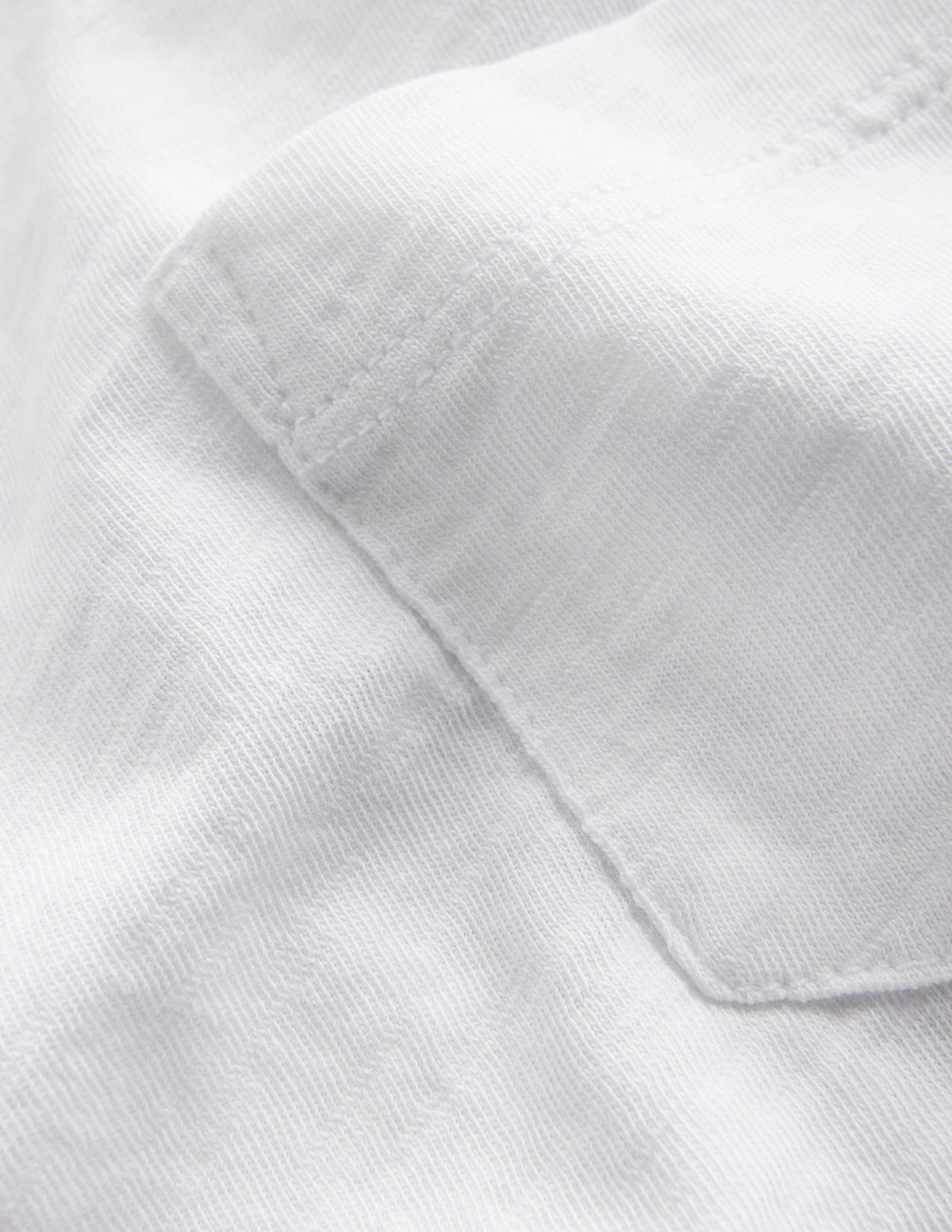 Washed Slub T-shirt-White - Image 3
