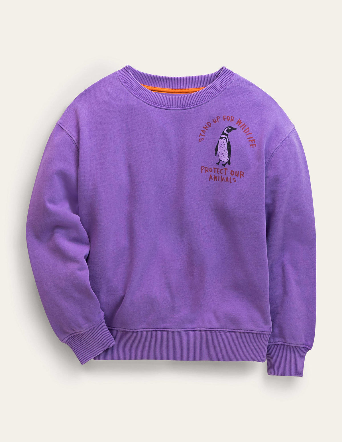Logo Sweatshirt-Aster Purple - Image 1