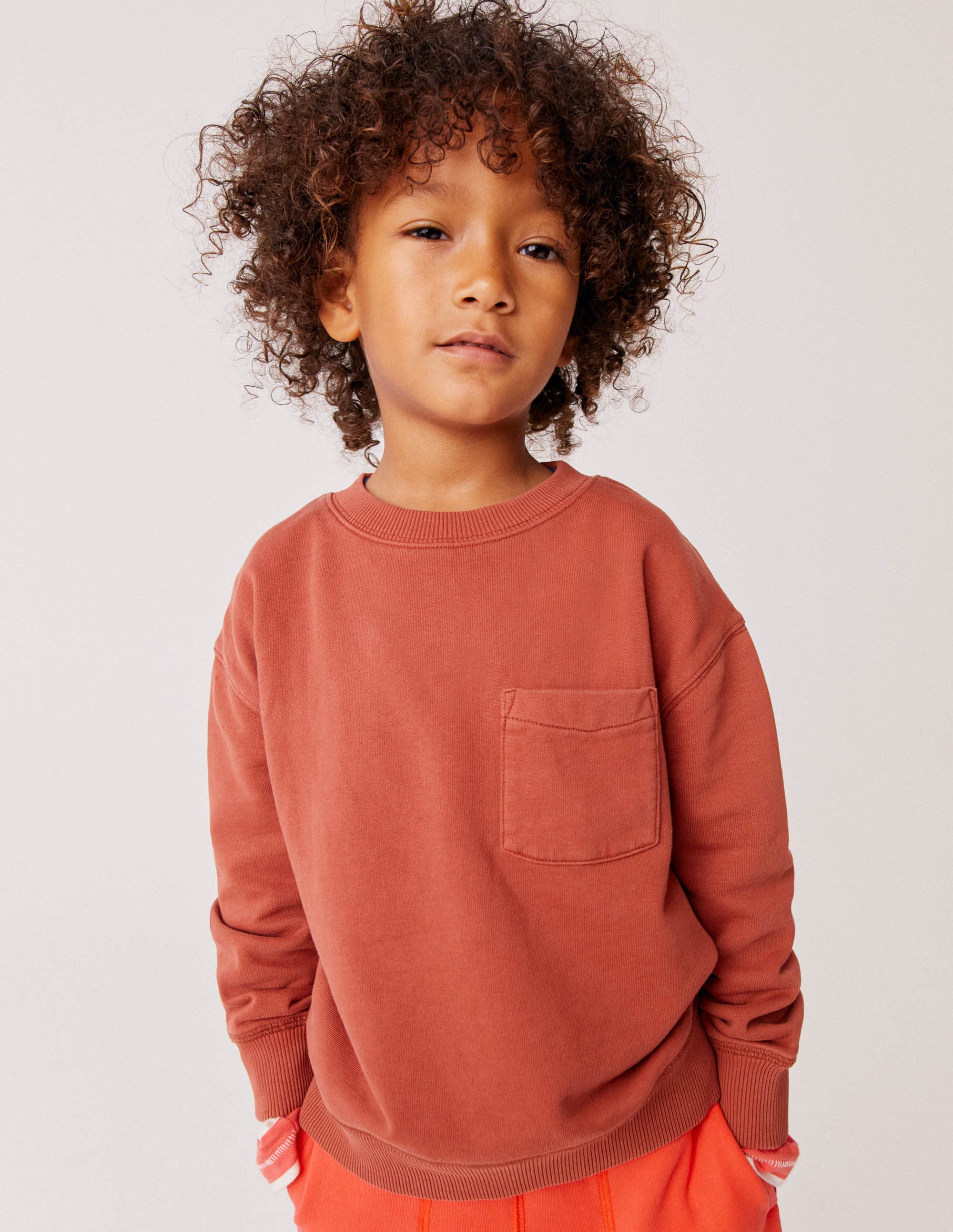 Supersoft Sweatshirt-Roasted Chestnut - Image 4