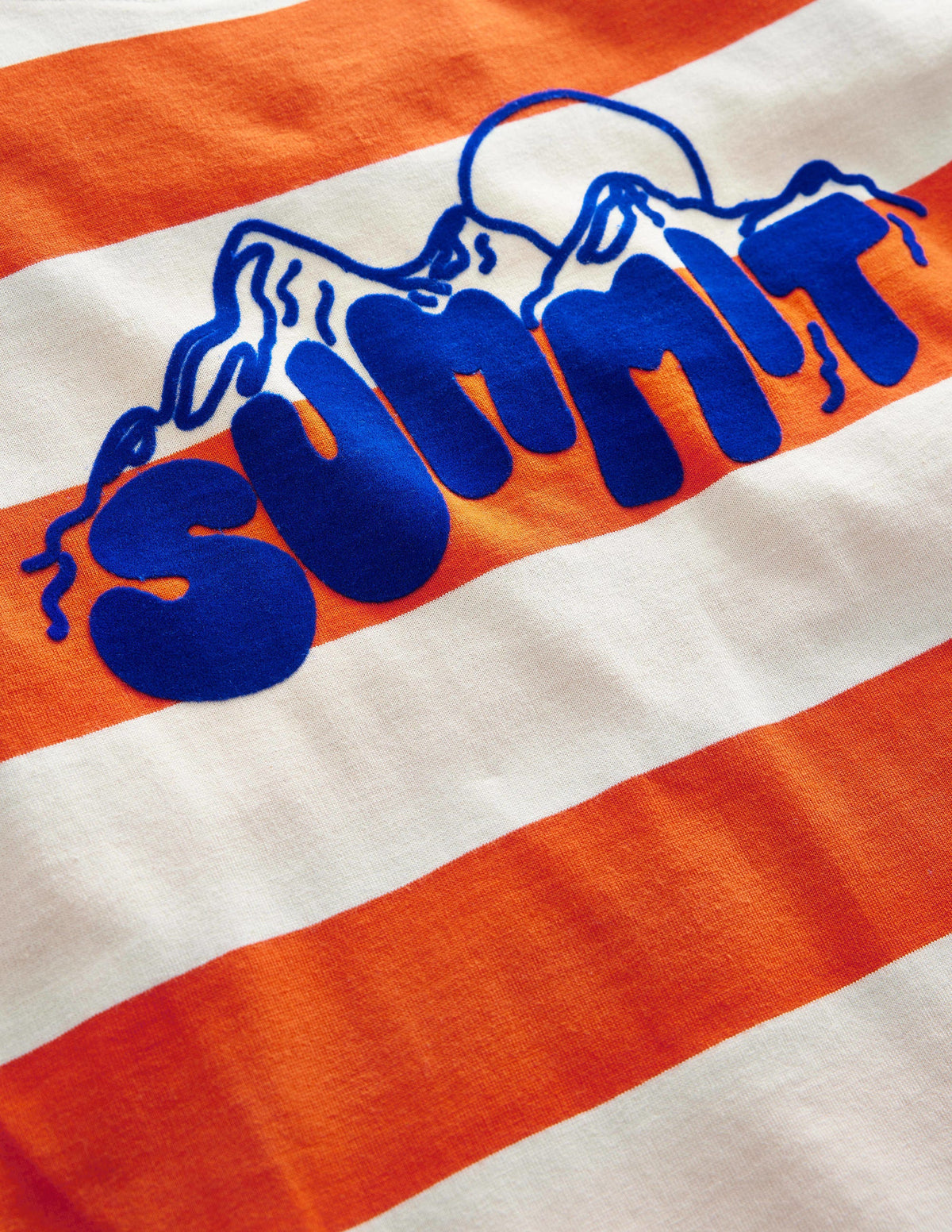 Slogan T-shirt-Mandarin Orange/Vanilla Summit-3