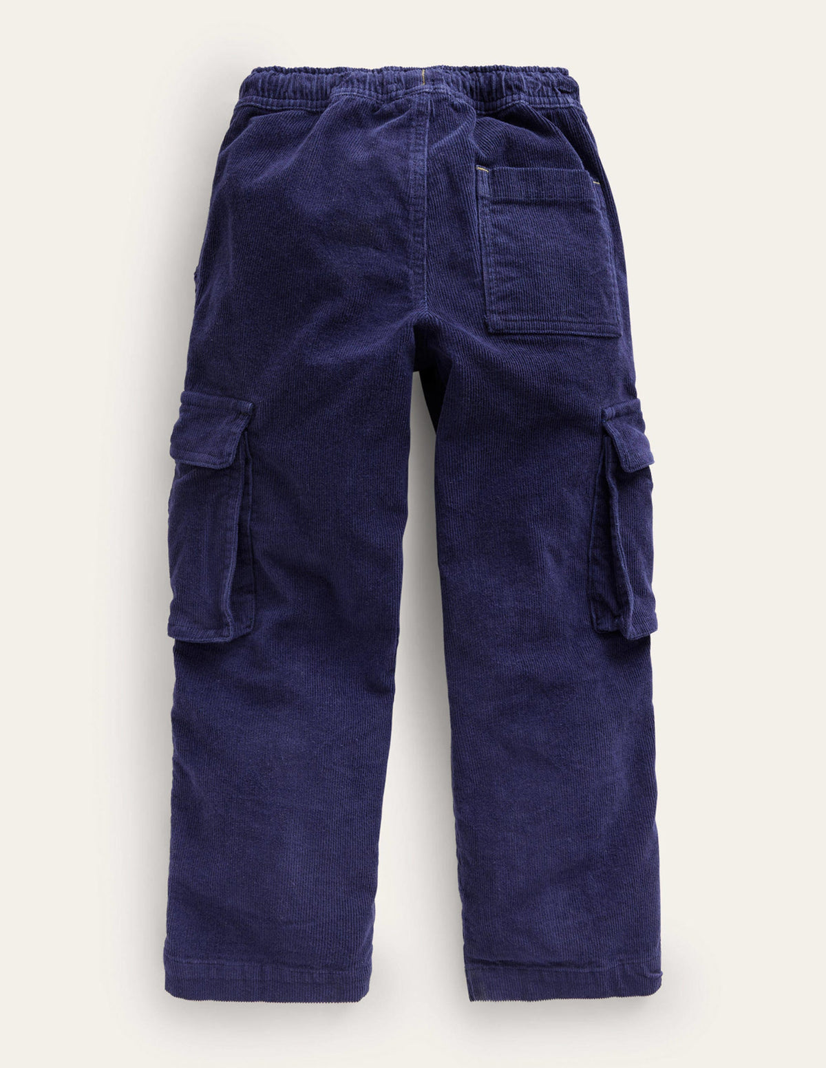 Cord Cargo Trousers-French Navy - Image 2