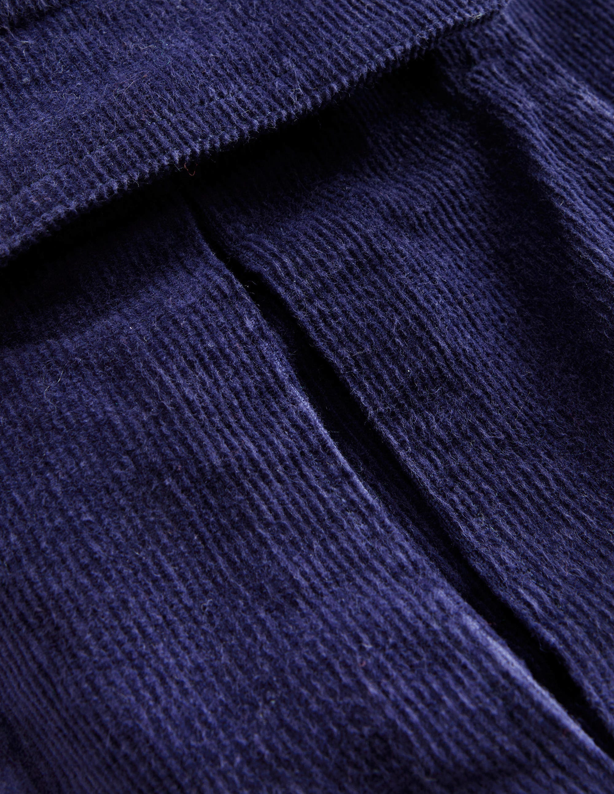 Cord Cargo Trousers-French Navy - Image 3