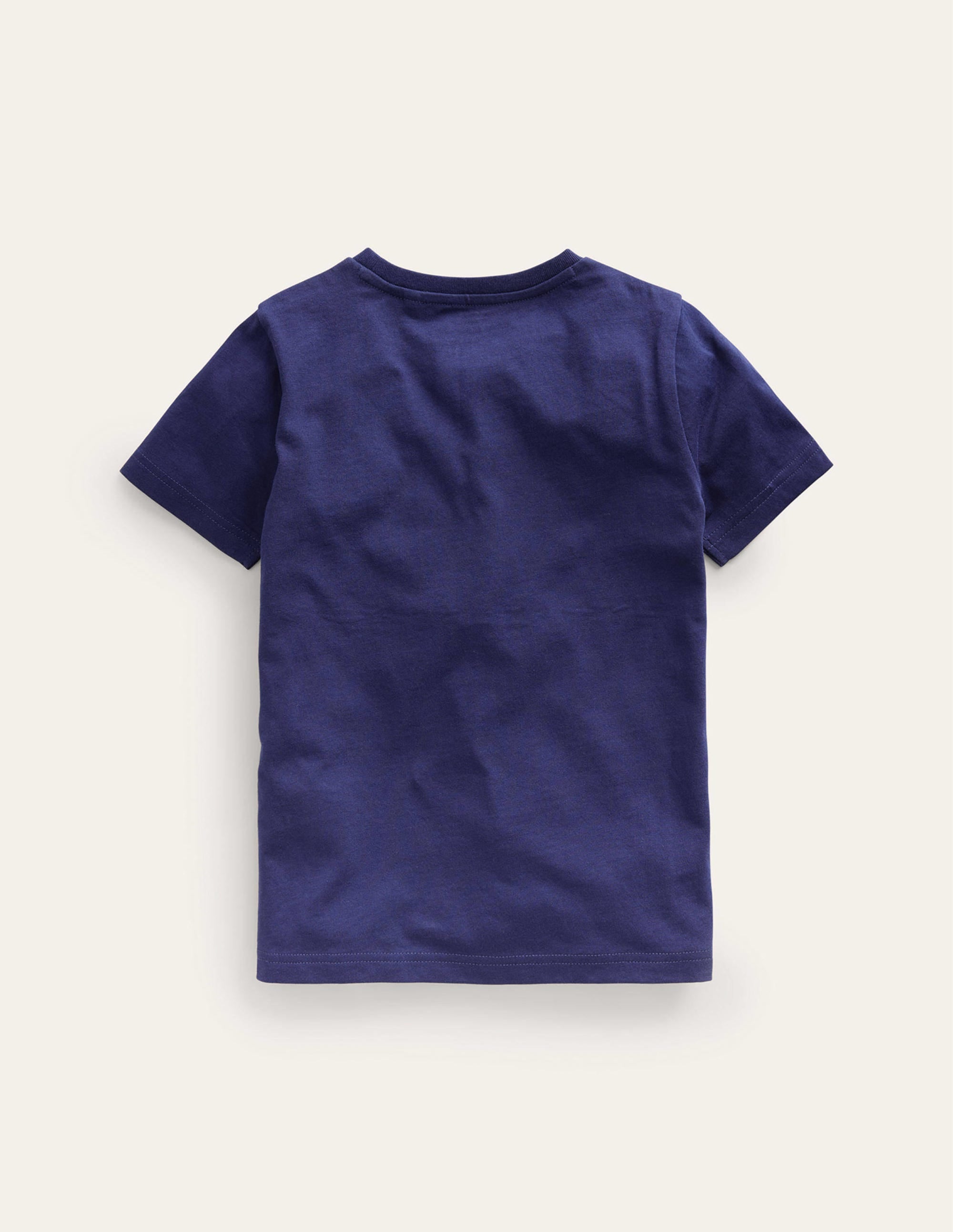 Small Superstitch T-shirt-College Navy Dinos - Image 2