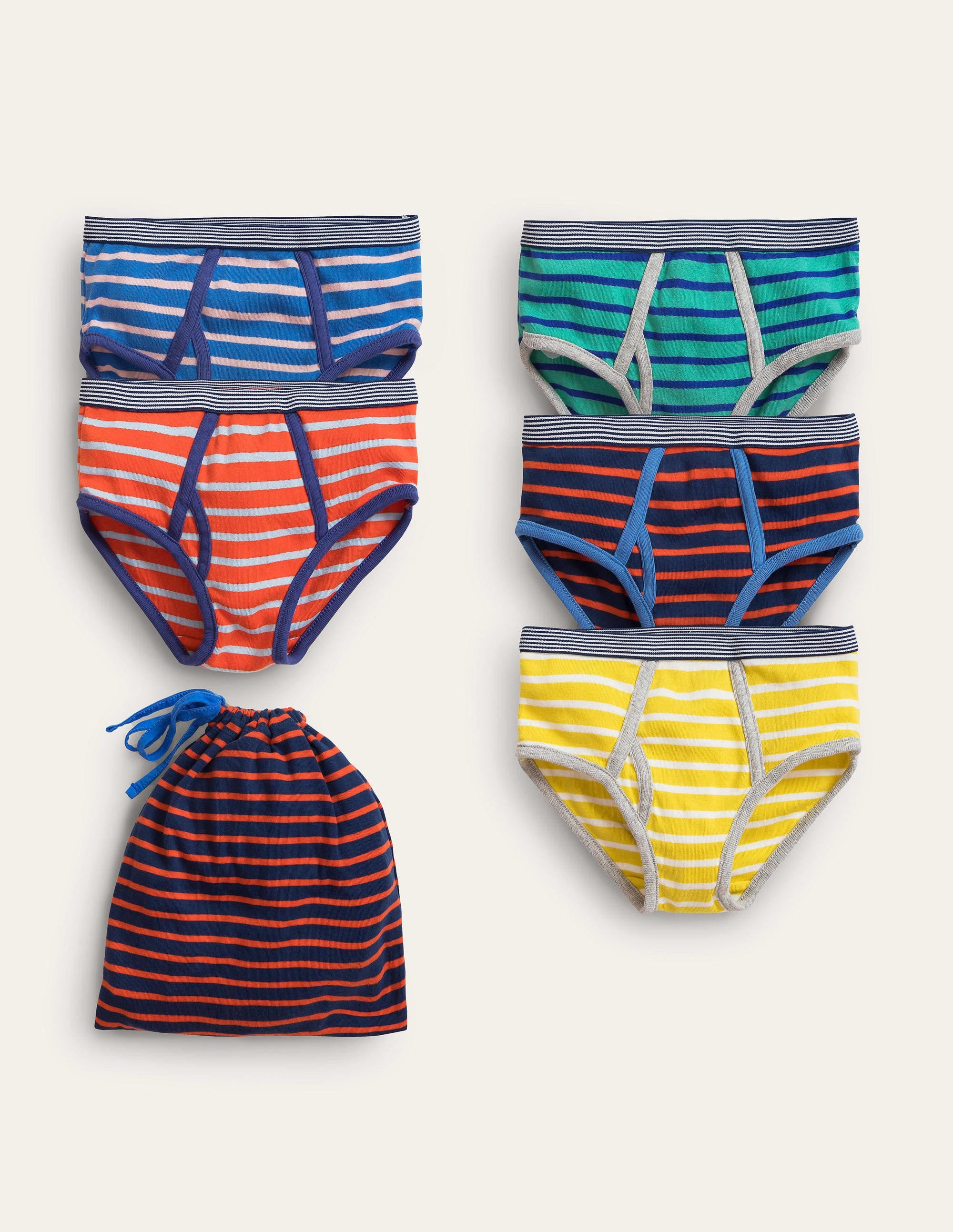 Pants 5 Pack-Multi Stripe - Image 1