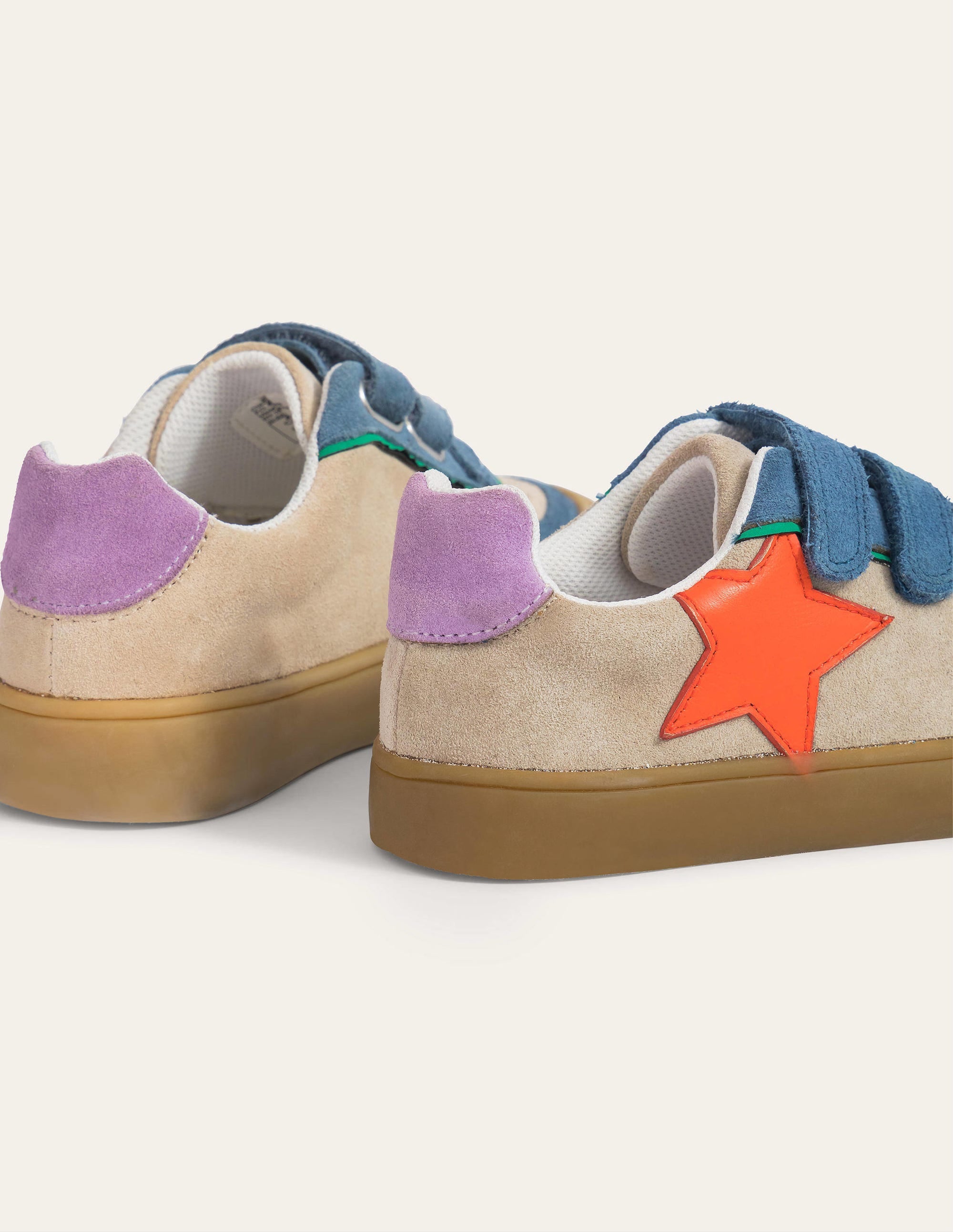 Leather Low Tops (Boys)-Multi - Image 3