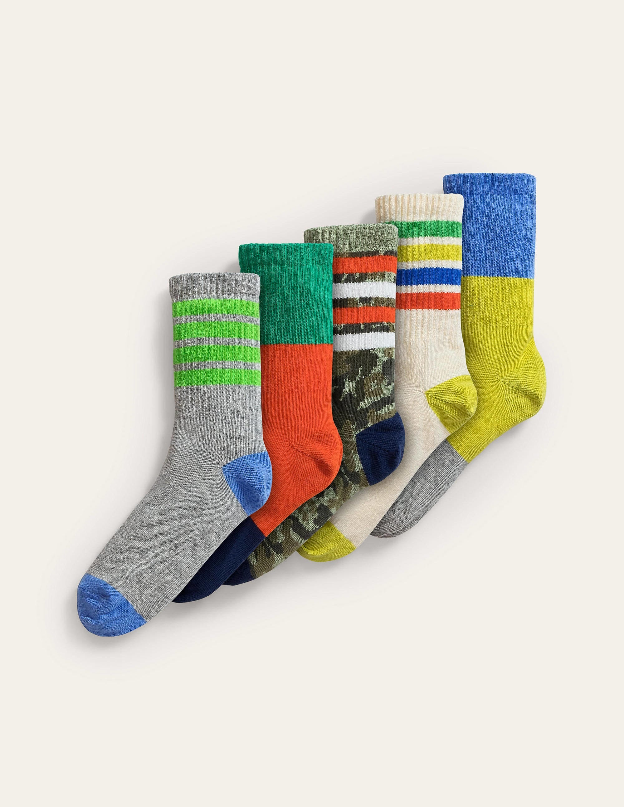 Sock Box 5 Pack-Multi Slogan - Image 1