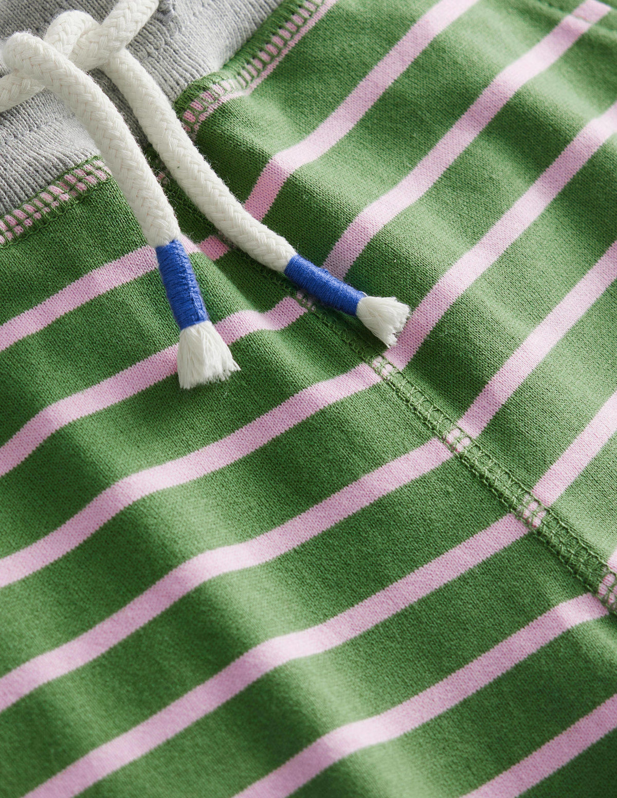 Jersey Baggies-Safari Green/French Pink-3