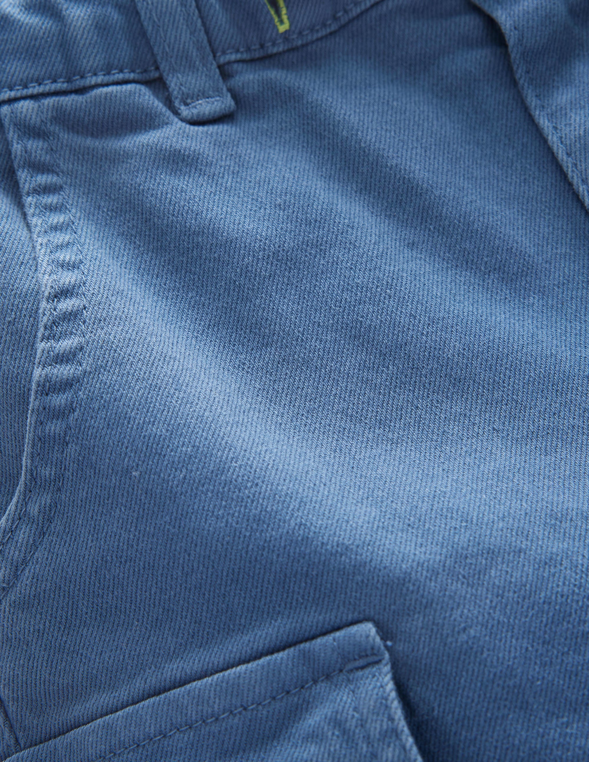 Garment Dye Cargo Shorts-Robot Blue - Image 3