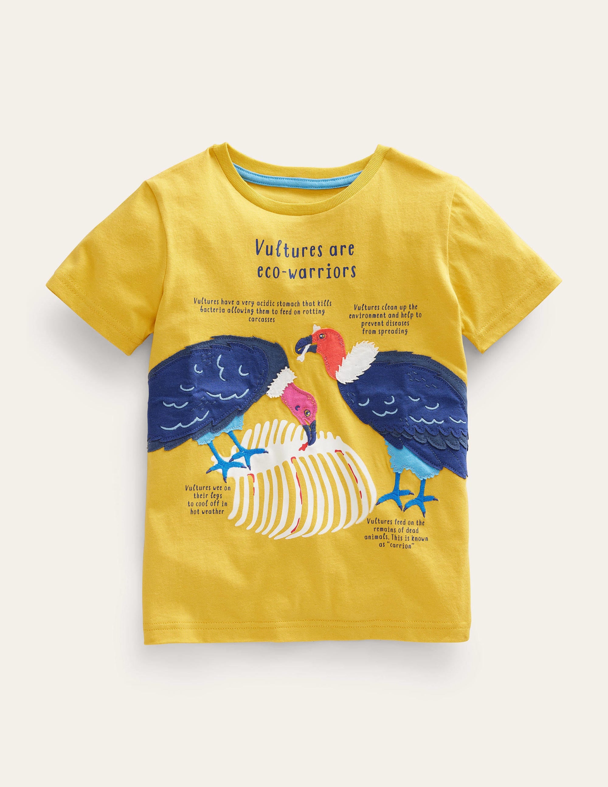 Animal Facts T-shirt-Gooseberry Vultures - Image 1