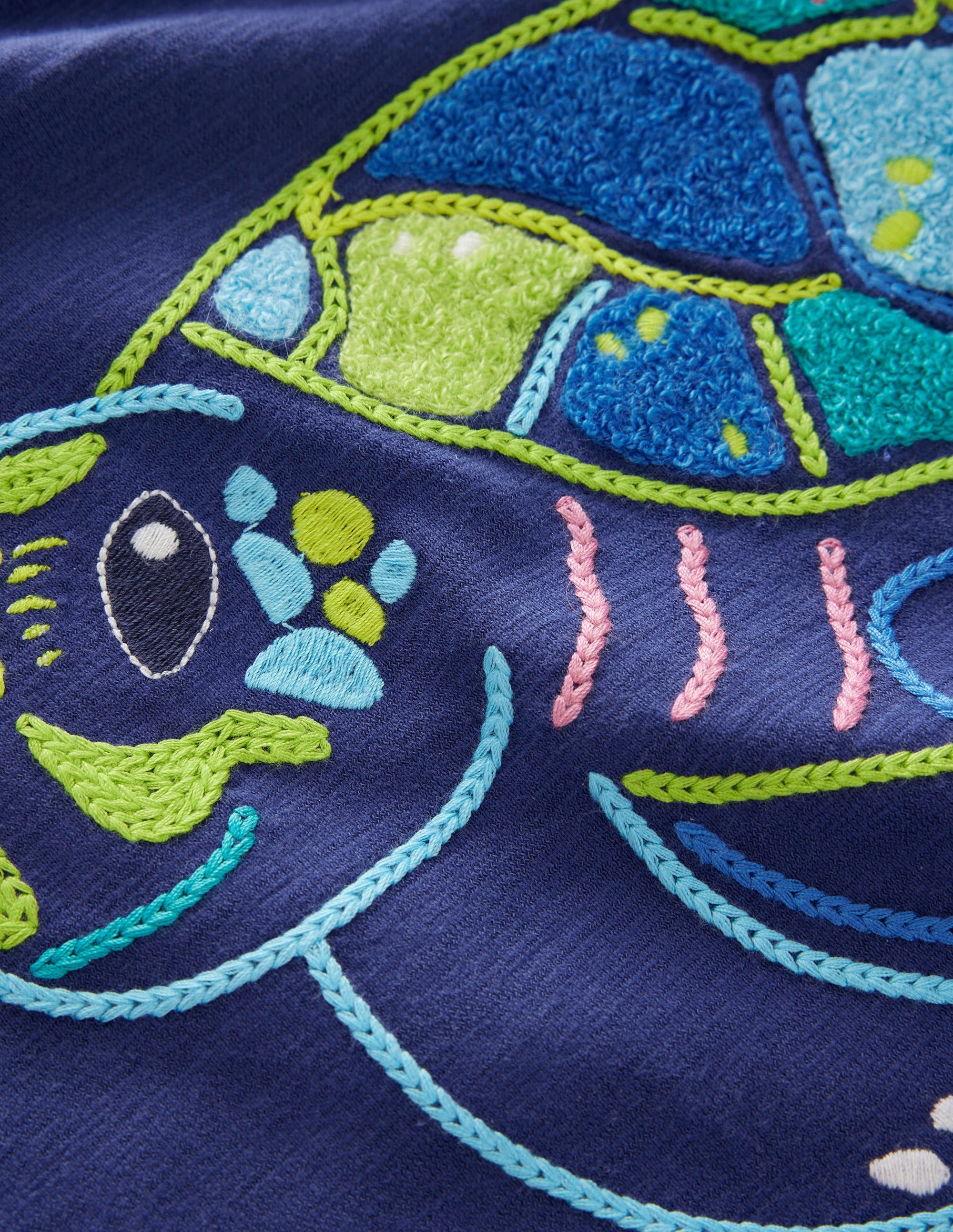 Chain Stitch T-shirt-Starboard Turtle - Image 3