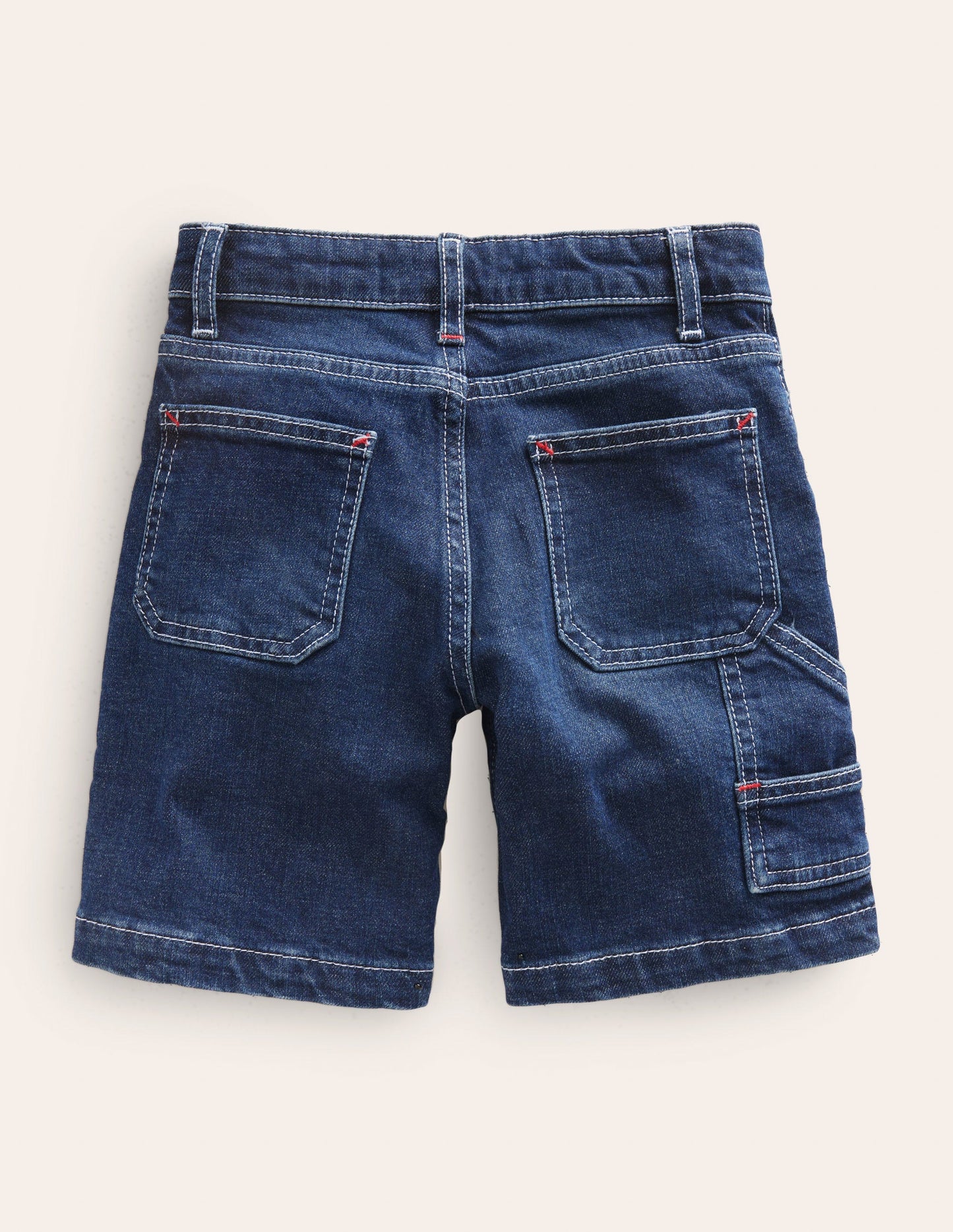 Canvas Carpenter Shorts-Mid Wash