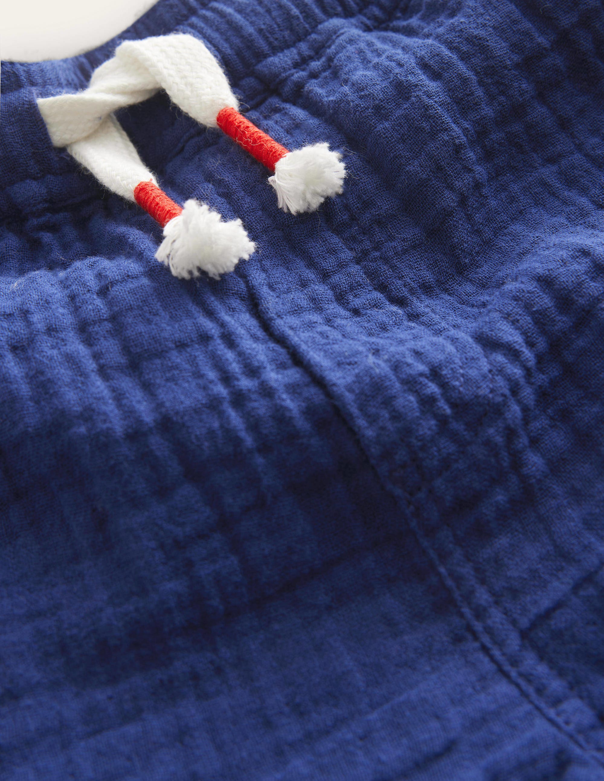 Lightweight Holiday Shorts-Dark Chambray - Image 3
