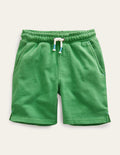 Garment Dye Shorts-Deep Grass Green