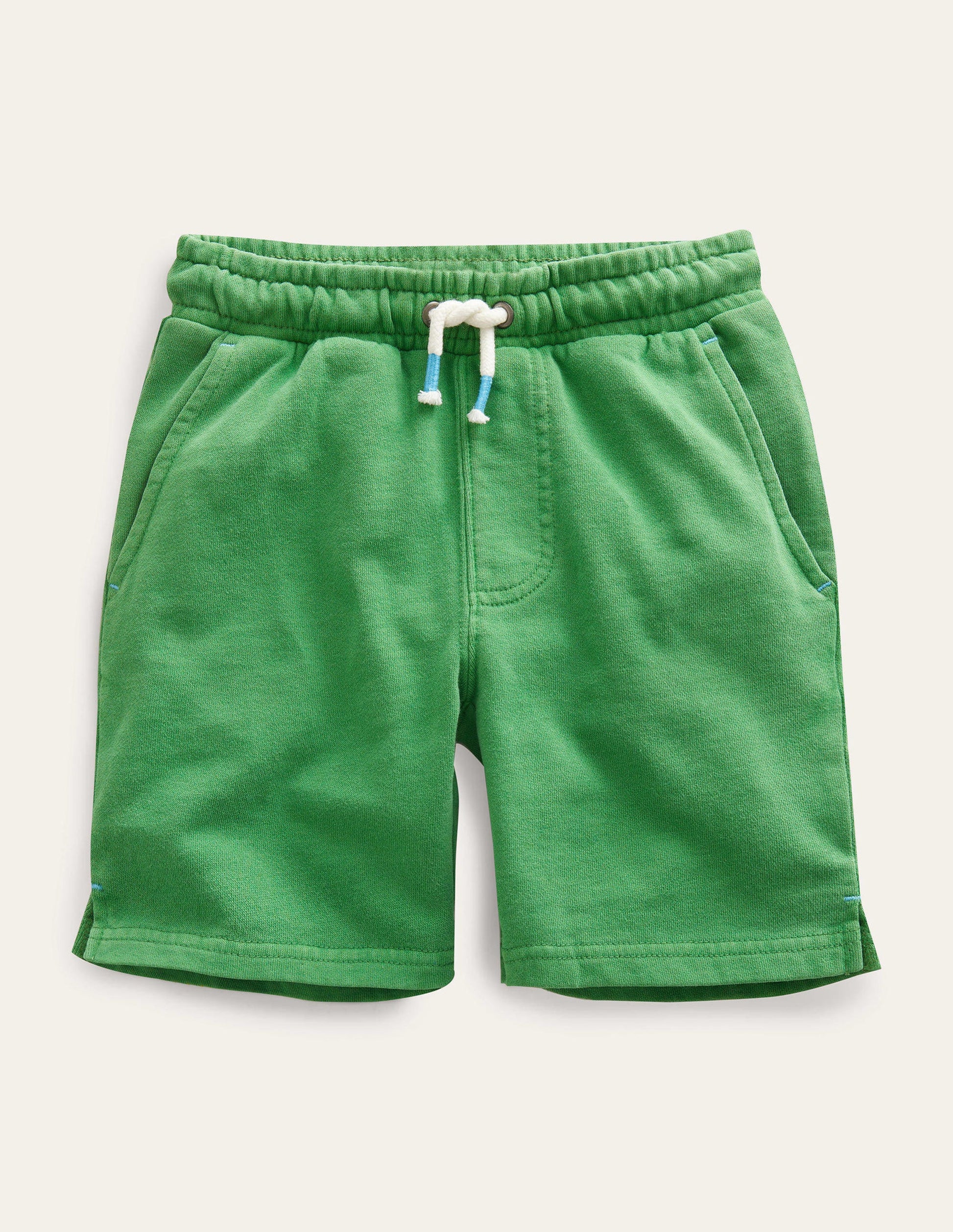 Garment Dye Shorts-Deep Grass Green-1