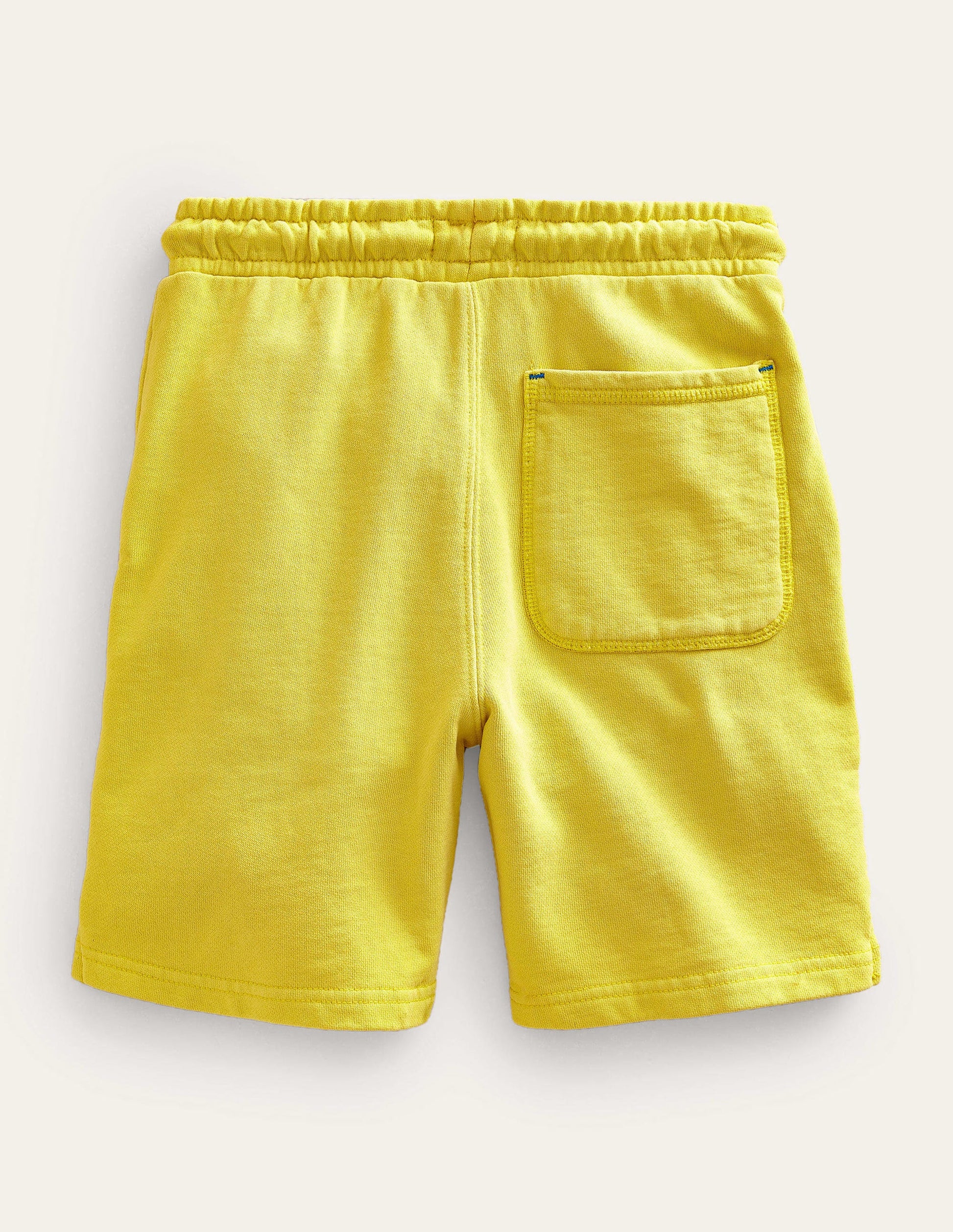 Garment Dye Shorts-Gooseberry Yellow-2