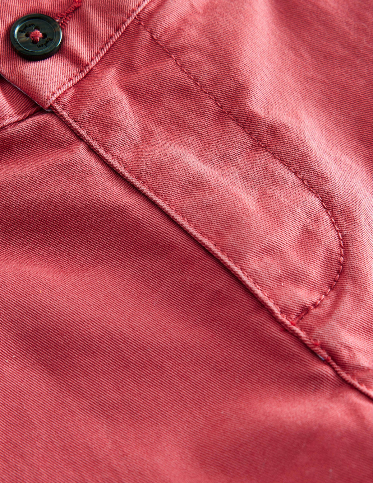 Classic Chino Shorts-Washed Cherry Tomato - Image 3