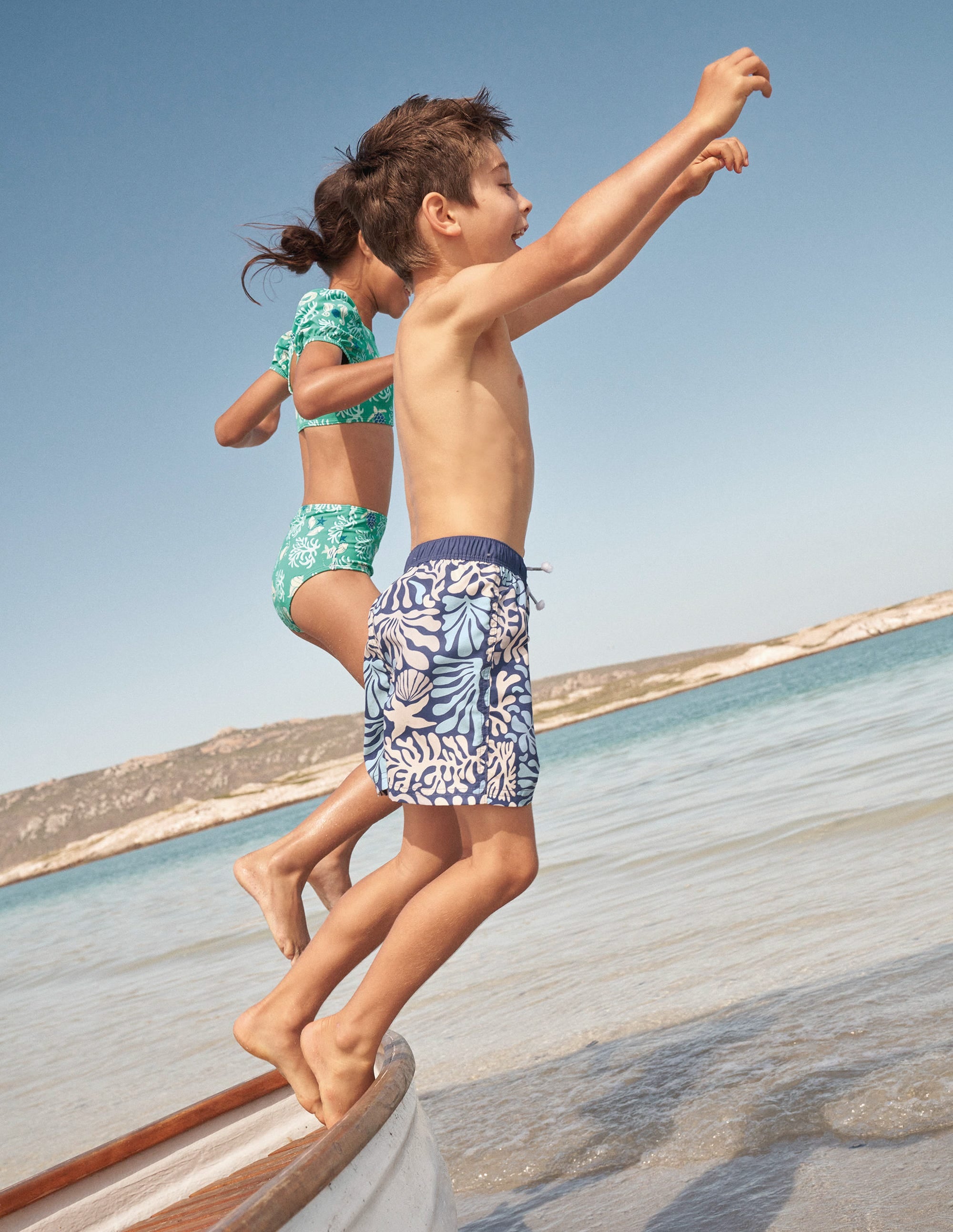 Swim Shorts-Starboard Coral Reef - Image 4
