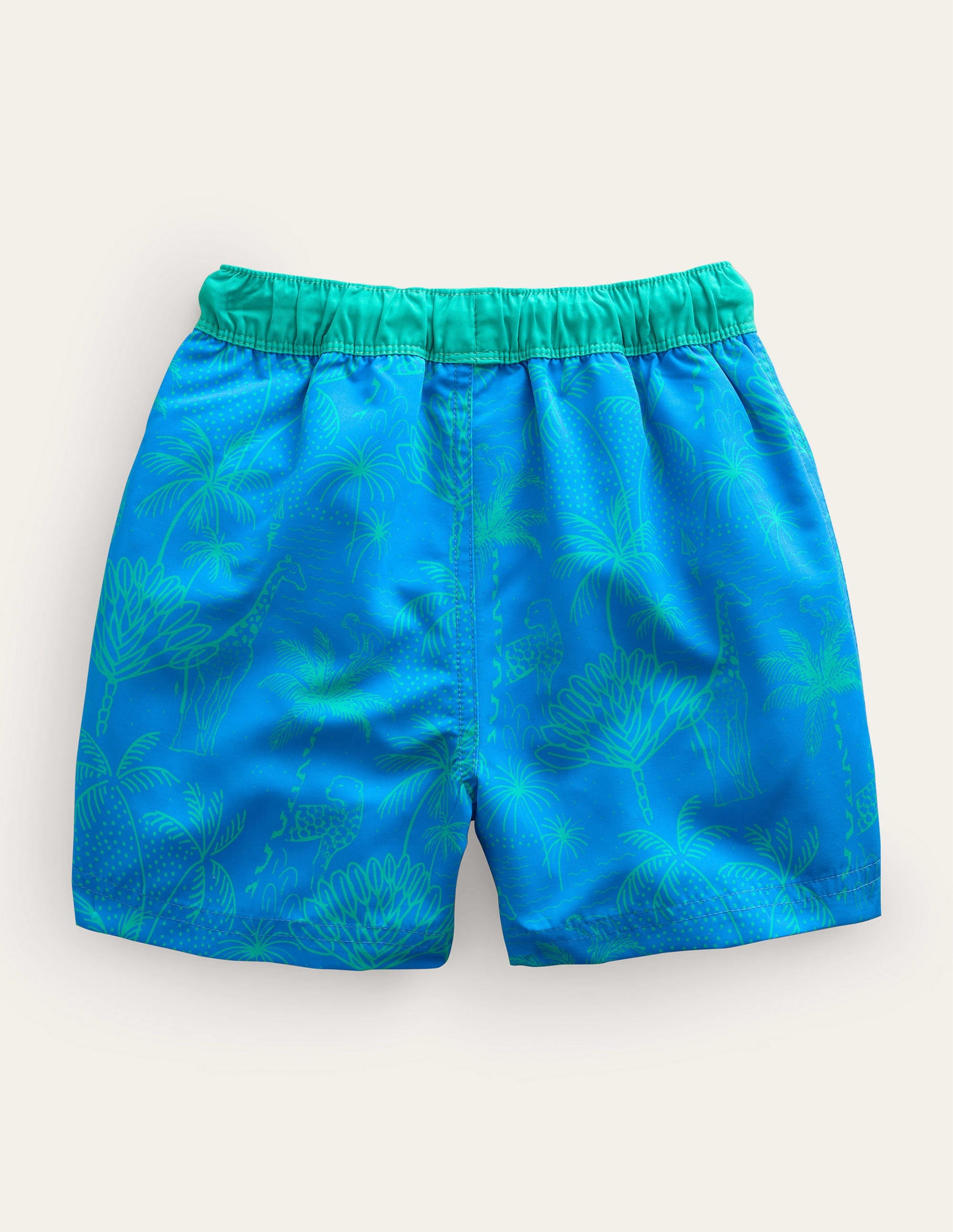Swim Shorts-Greek Blue Leopard - Image 2