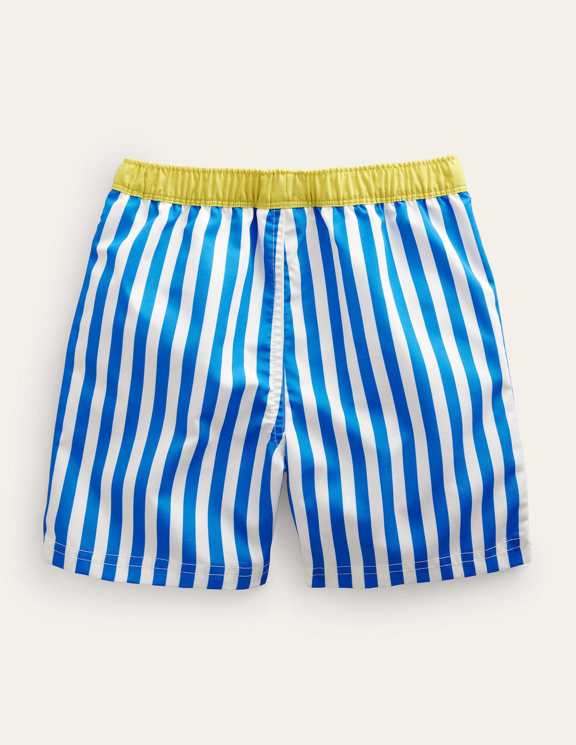Swim Shorts-Blue Textured Stripe-2
