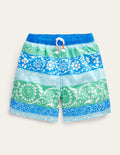 Swim Shorts-Multi Colour Stripe