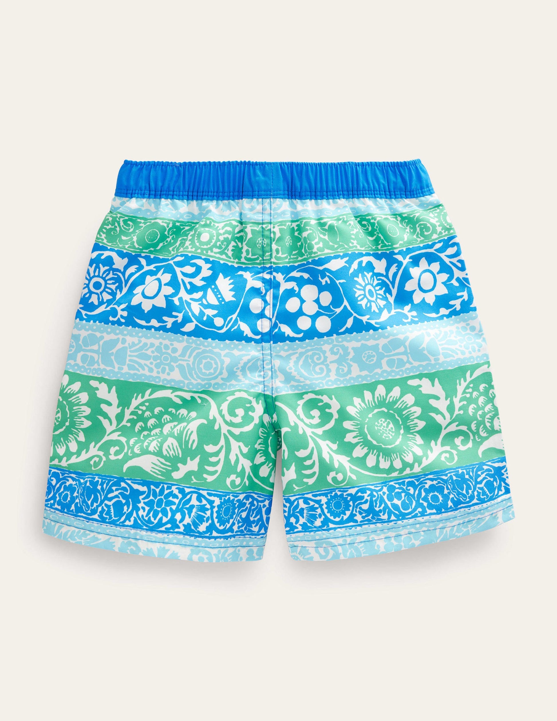 Swim Shorts-Multi Colour Stripe-2