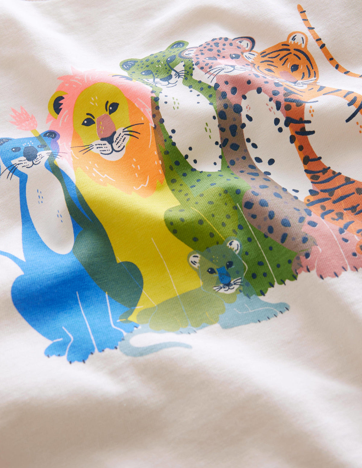 Graphic-Print Cotton T-Shirt-Vanilla Pod Cats-3
