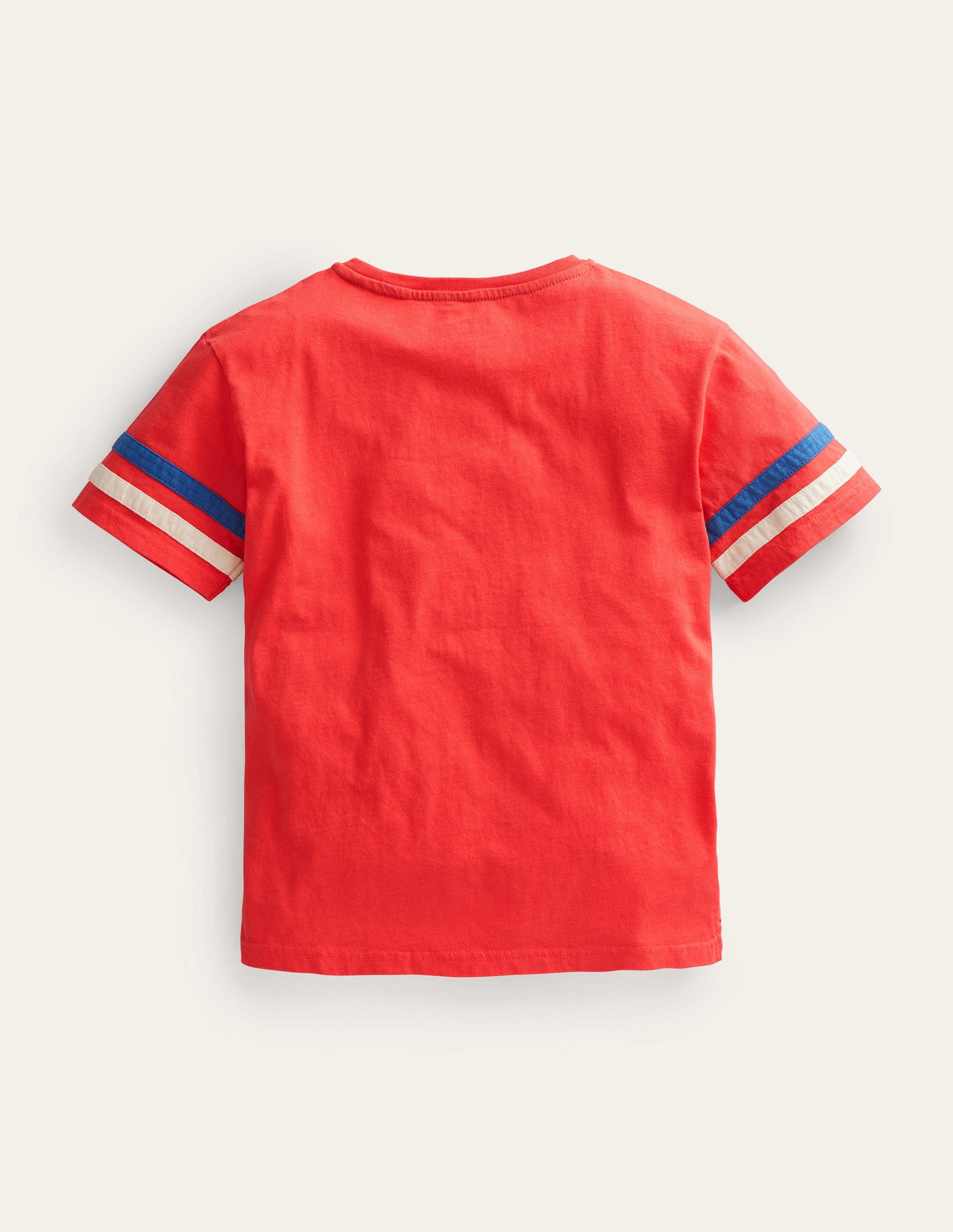 Relaxed Sporty T-shirt-Jam Red Rocket - Image 2