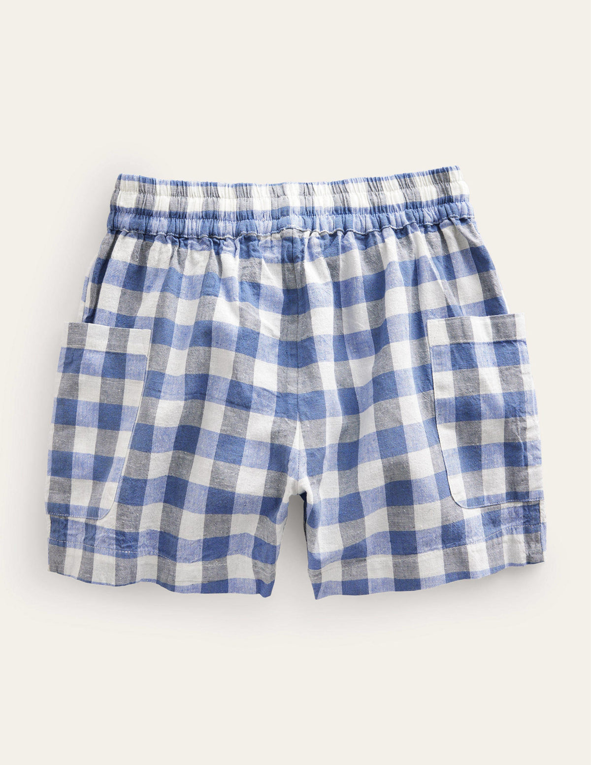 Pocket Shorts-Delft Gingham-2