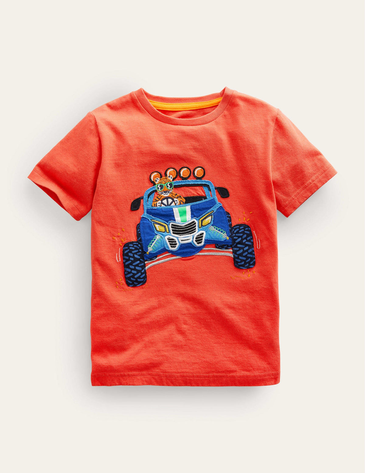 Front-and-Back T-shirt-Orange Beach Buggy - Image 1